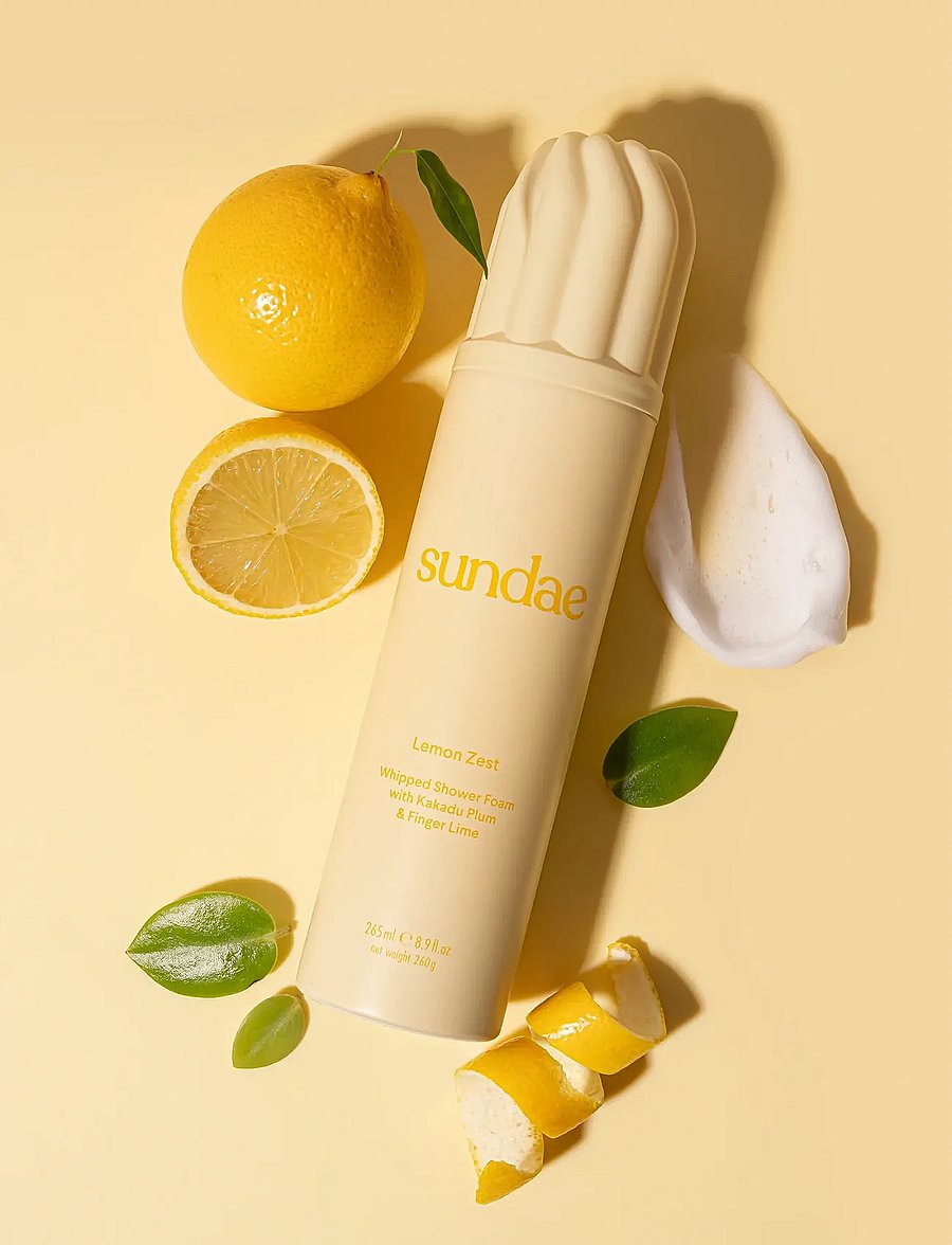 Sundae Body - Whipped Shower Foam - suihkugeelit ja öljyt - lemon zest - 0