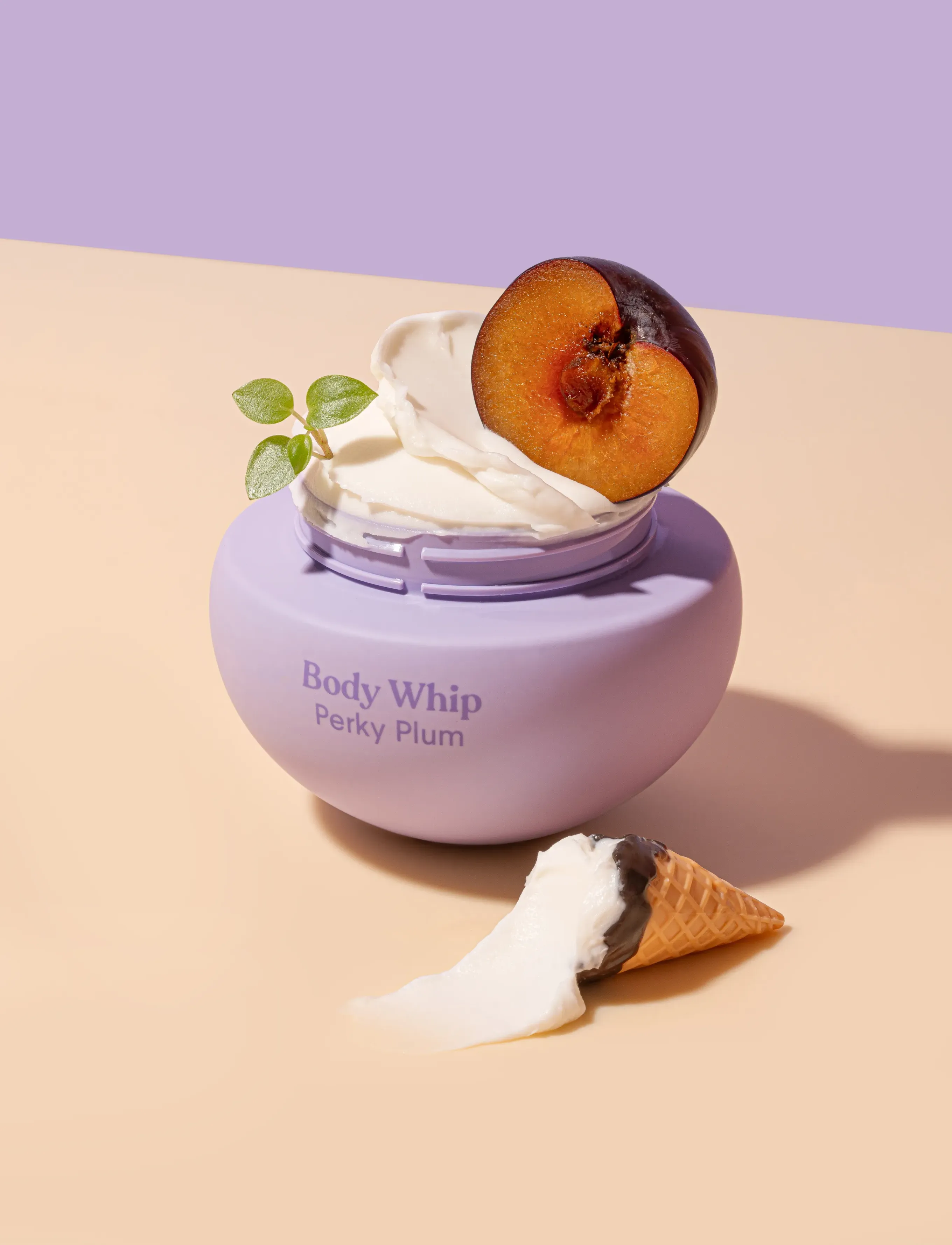Sundae Body - Whipped Body Moisturiser - fuktighetskrem - plum - 2