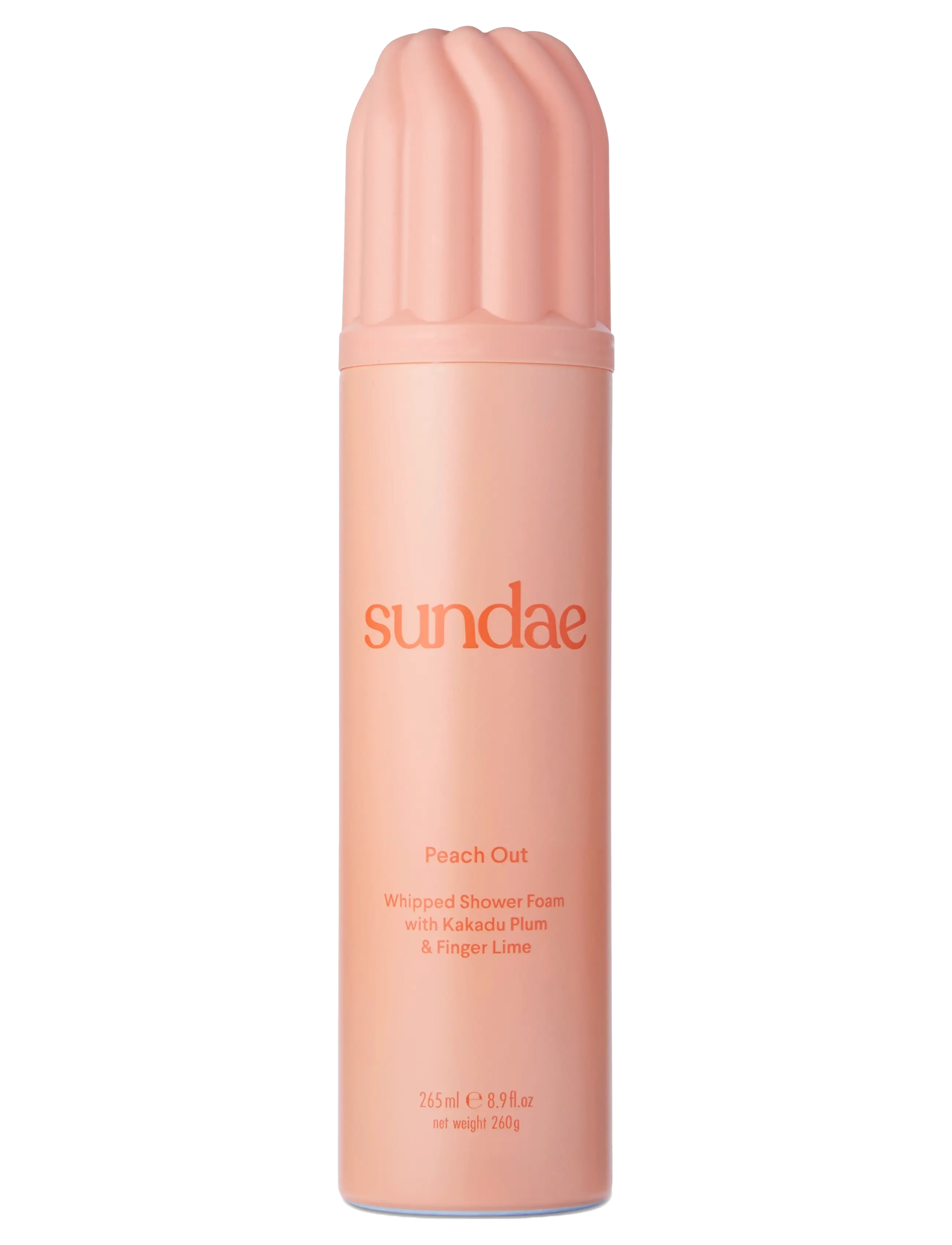 Sundae Body Peach Out - Whipped Shower Foam - Nude - 265 ML