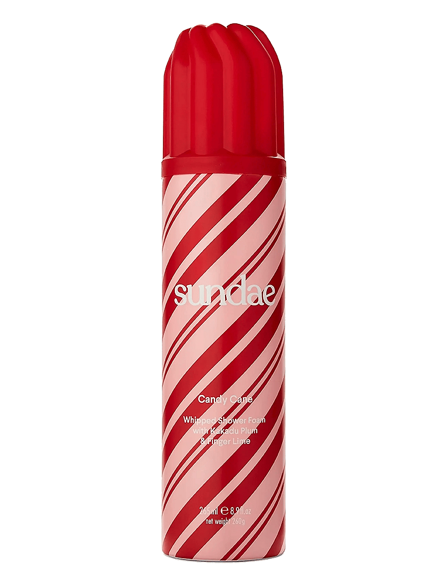 Sundae Body - Candy Cane Whipped Shower Foam - shower gel & bruseolier - candy cane - 0