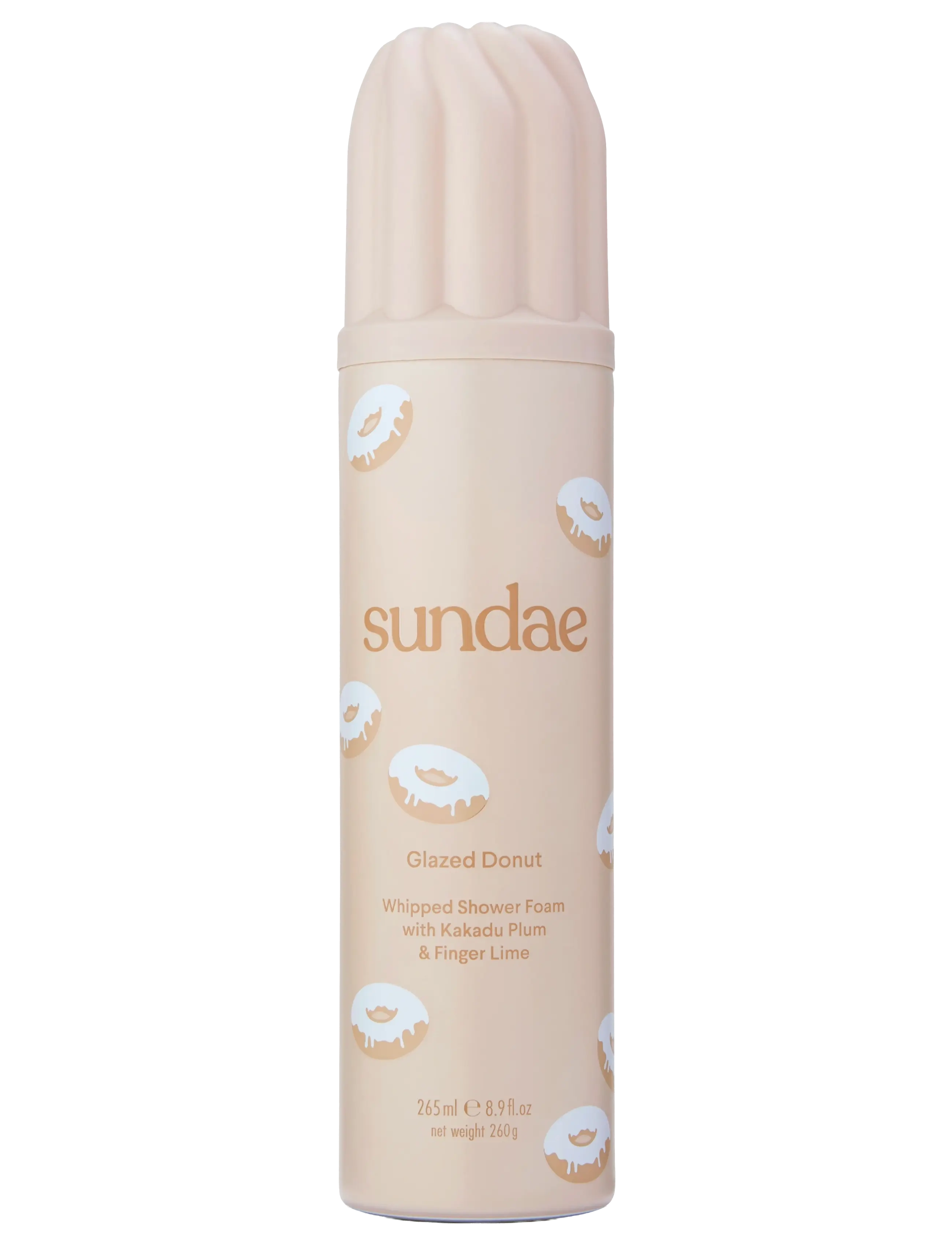 Sundae Body Glazed Donut Whipped Shower Foam, Badekar og bruser, Str: 265 ML