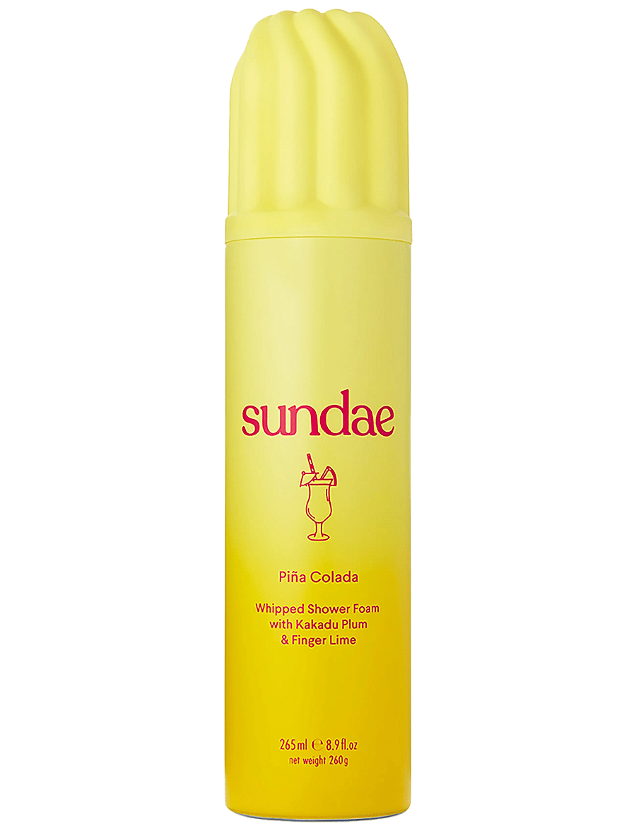 Sundae Body - Whipped Shower Foam - shower gel & bruseolier - pina colada - 1