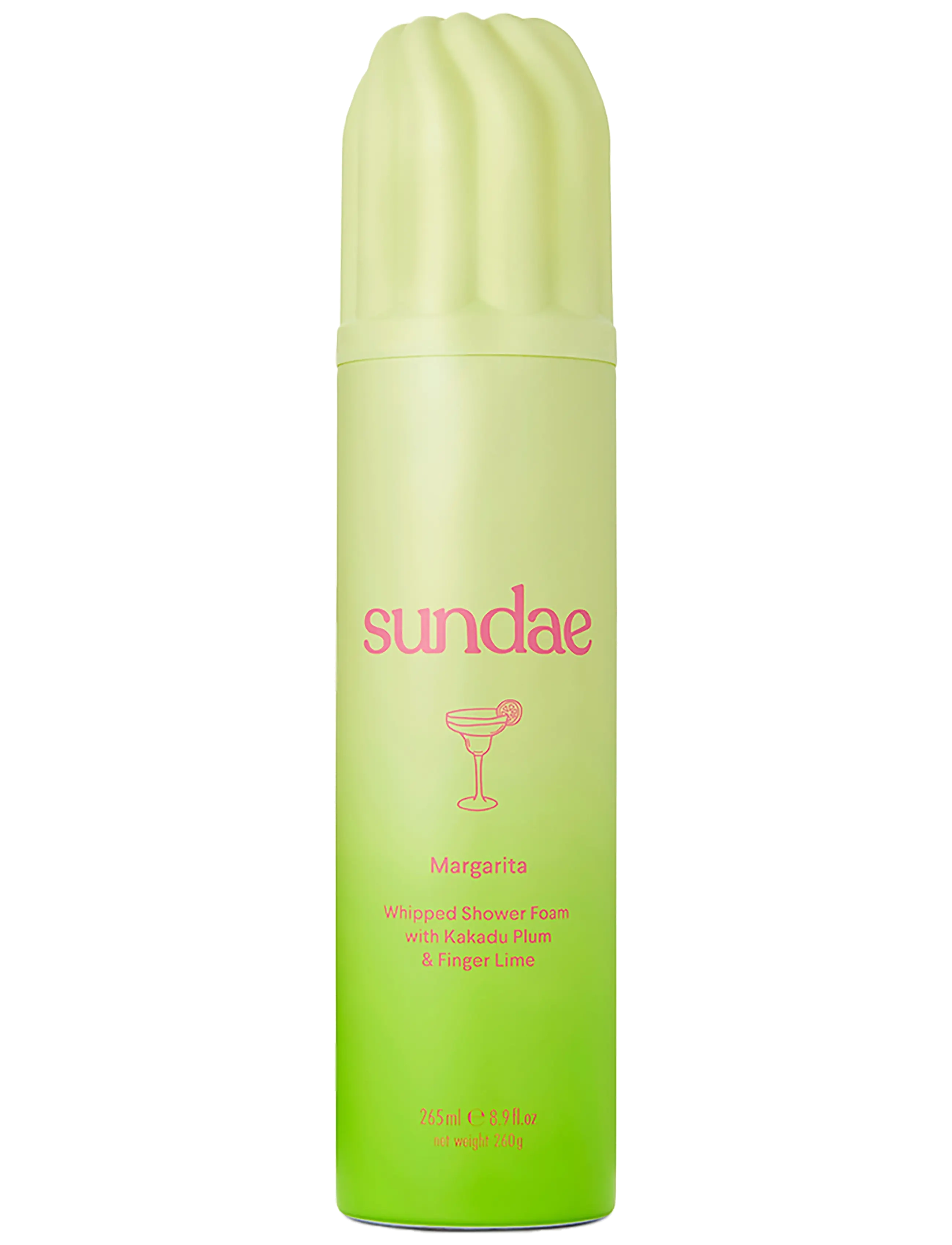 Sundae Body Whipped Shower Foam, Badekar og bruser, Grøn, Str: 265 ML