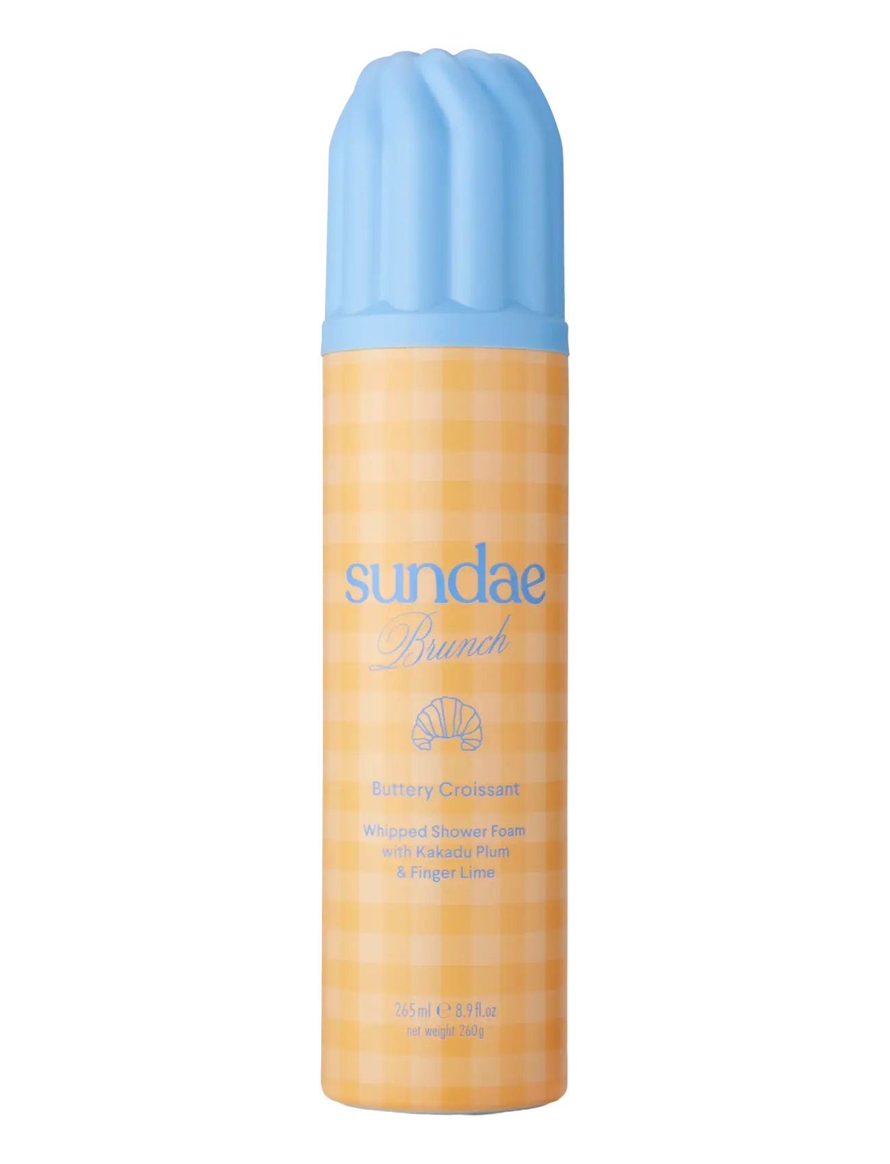 Sundae Body Buttery Croissant Whipped Shower Foam, Badekar og bruser, Nude, Str: 265 ML