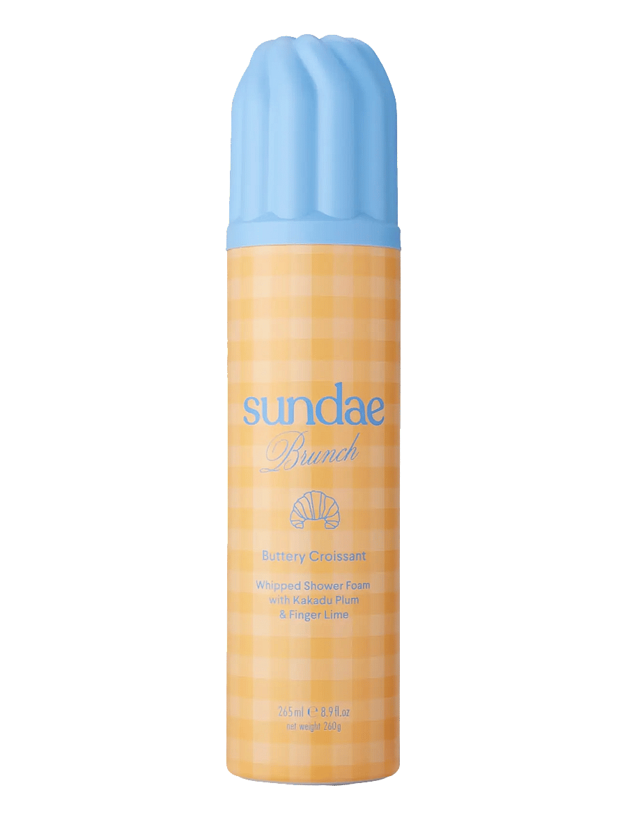 Sundae Body - Buttery Croissant Whipped Shower Foam - duschgel & duscholjor - croissant - 1