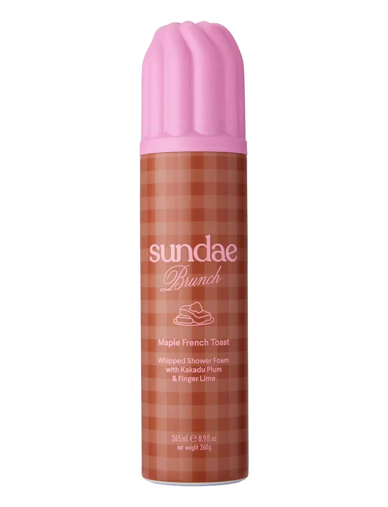 Sundae Body Maple French Toast Whipped Shower Foam, Badekar og bruser, Brun, Str: 265 ML