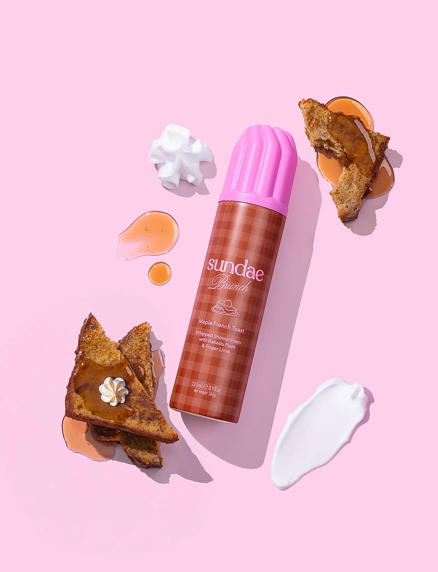 Sundae Body - Maple French Toast Whipped Shower Foam - shower gel & bruseolier - toast - 0
