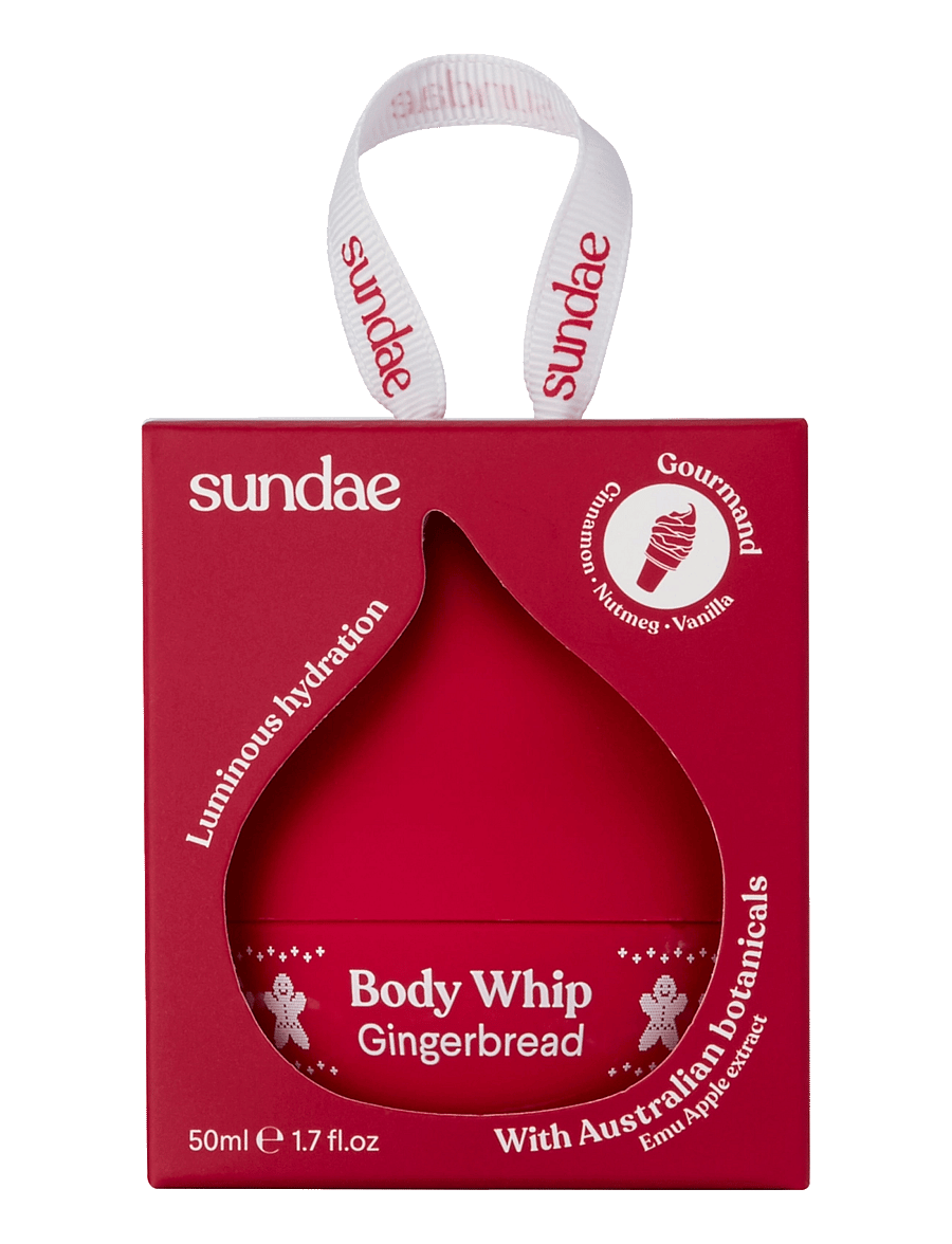 Sundae Body - MINI - Whipped Body Moisturiser - Gingerbread - lotion & cream - gingerbread - 0