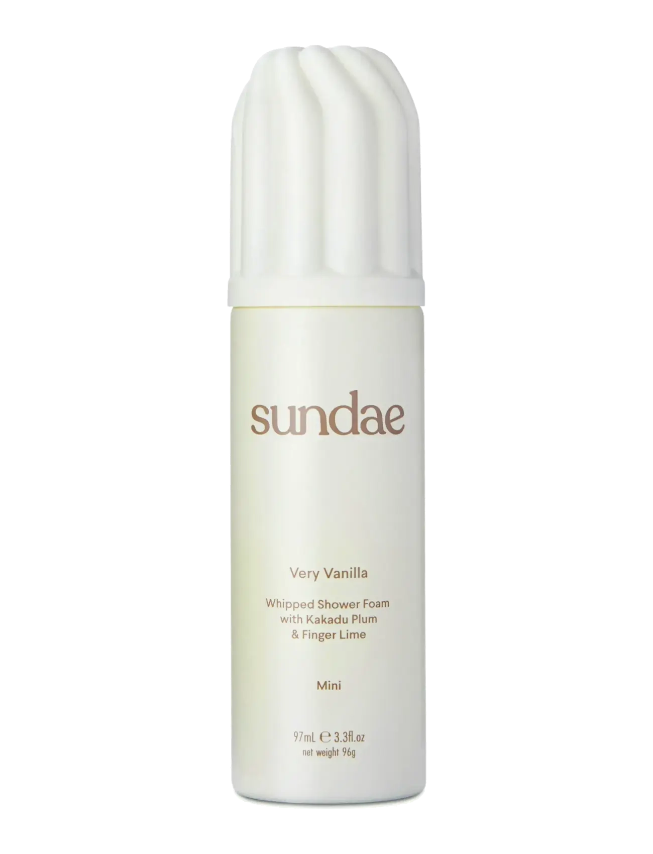 Sundae Body MINI - Very Vanilla - Whipped Shower Foam - Hudpleje - VERY VANILLA / cream