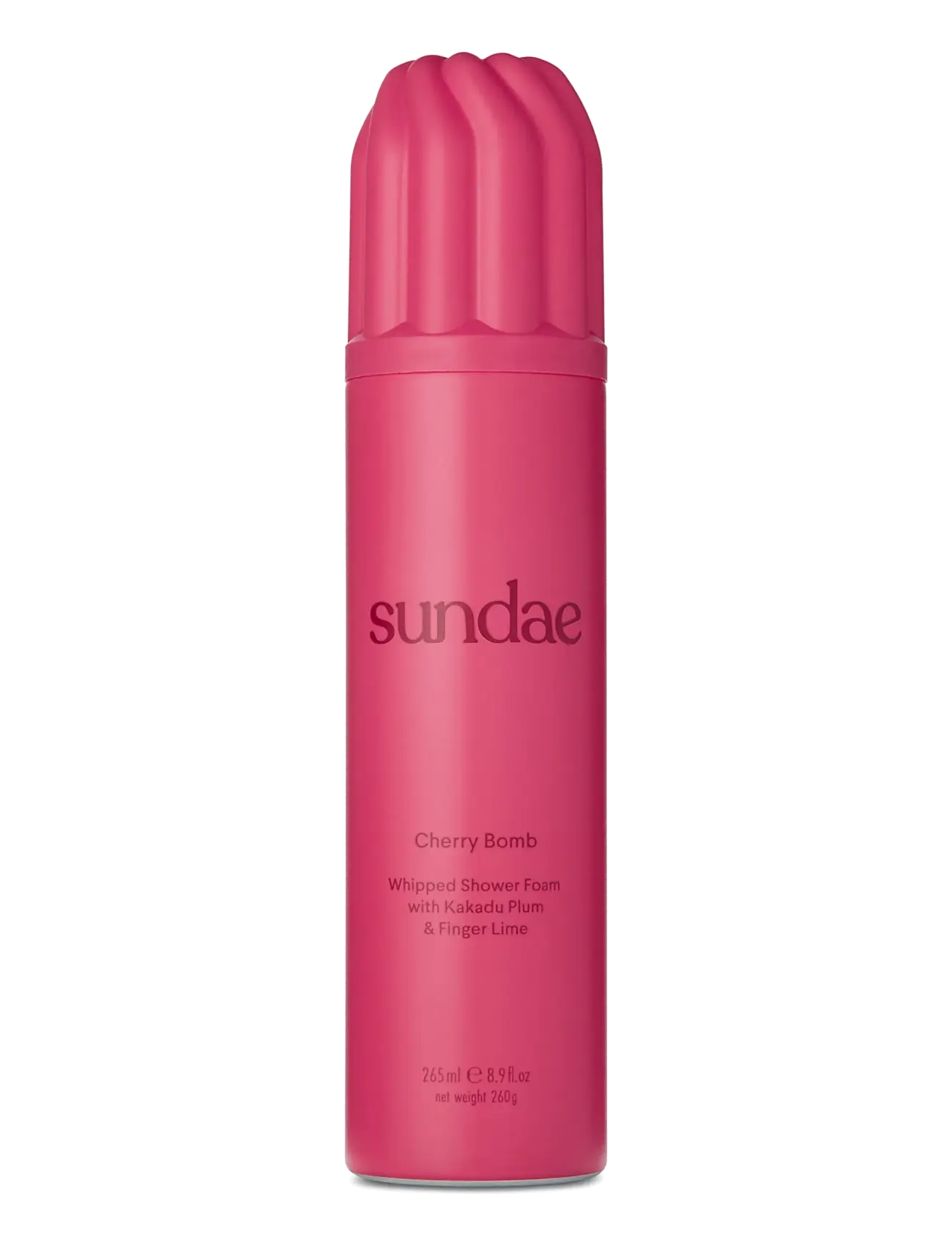 Sundae Body Cherry Bomb - Whipped Shower Foam - Pink - 265 ML