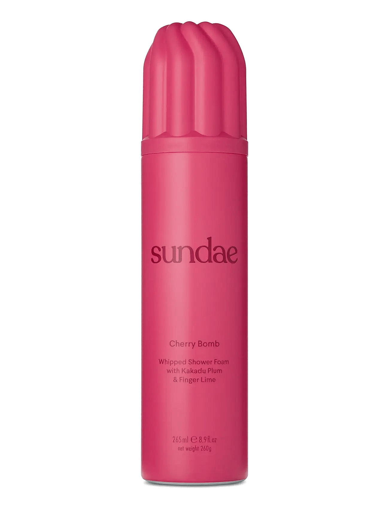 Sundae Body Cherry Bomb - Whipped Shower Foam - Pink - 265 ML
