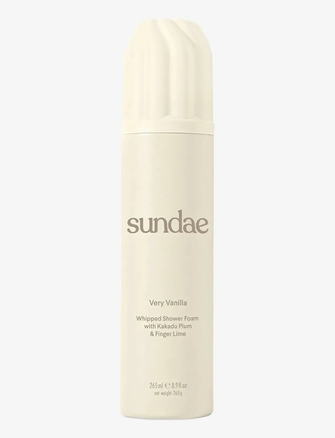 Sundae Body - Very Vanilla Whipped Shower Foam - suihkugeelit ja öljyt - vanilla - 1