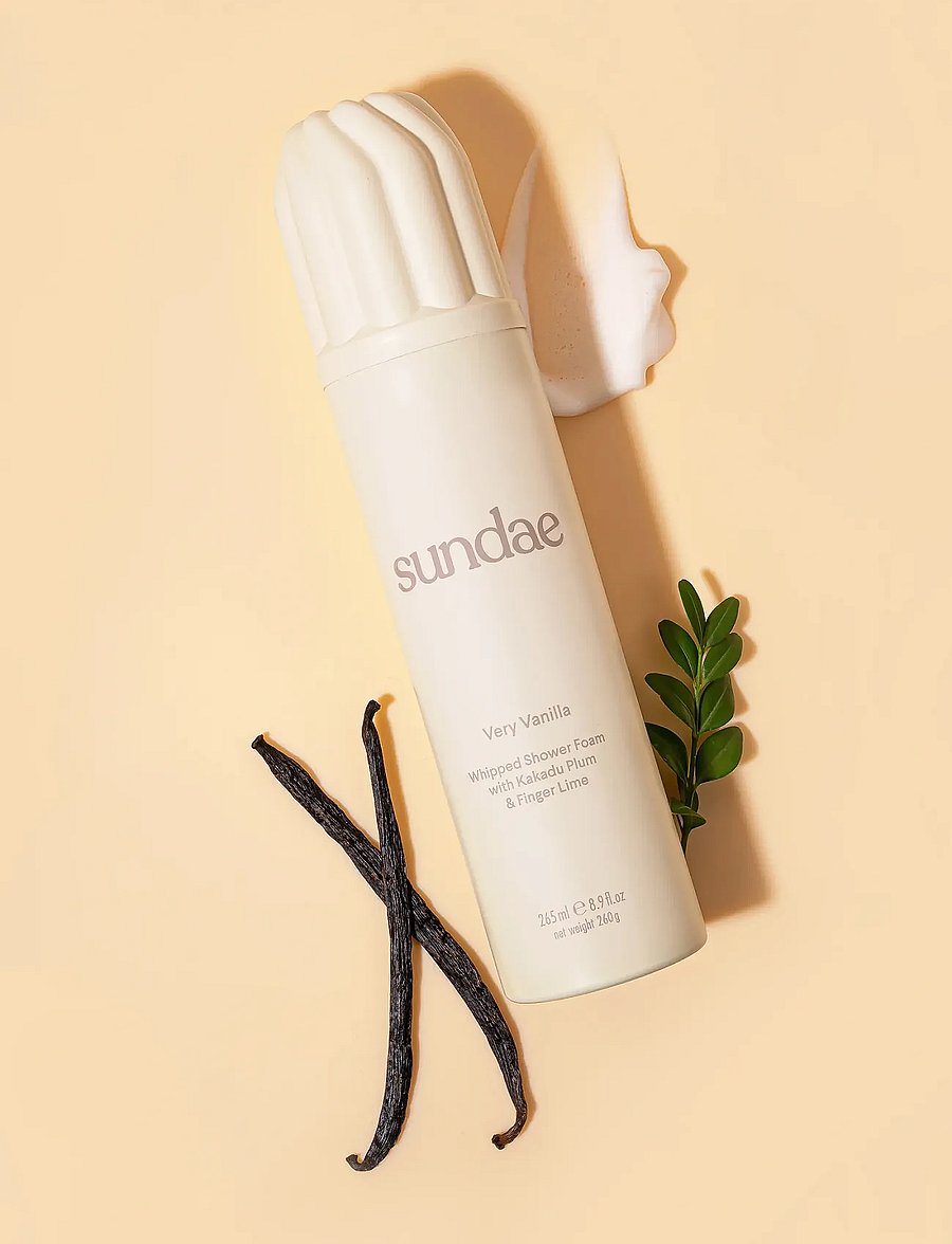 Sundae Body - Very Vanilla Whipped Shower Foam - shower gel & bruseolier - vanilla - 0