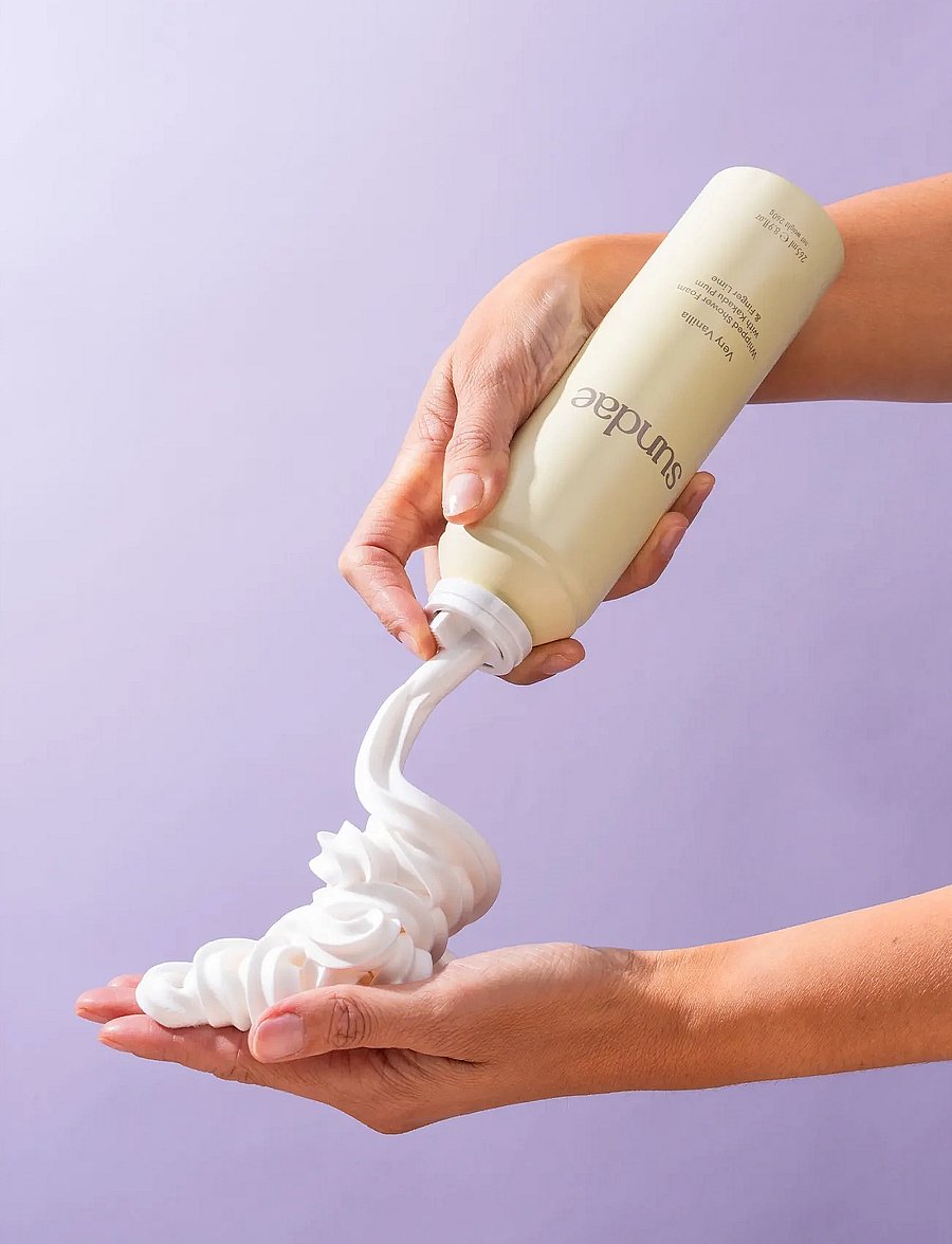 Sundae Body - Very Vanilla Whipped Shower Foam - shower gel & bruseolier - vanilla - 2