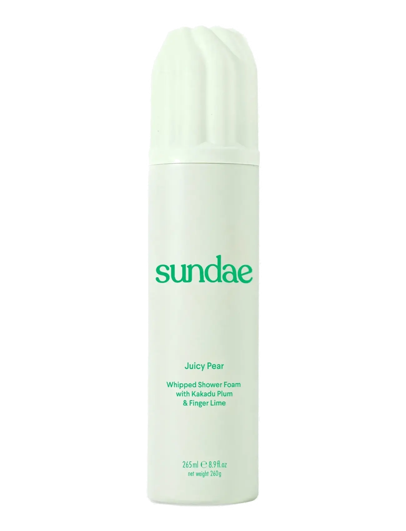 Sundae Body Juicy Pear Whipped Shower Foam, Badekar og bruser, Grøn, Str: 265 ML