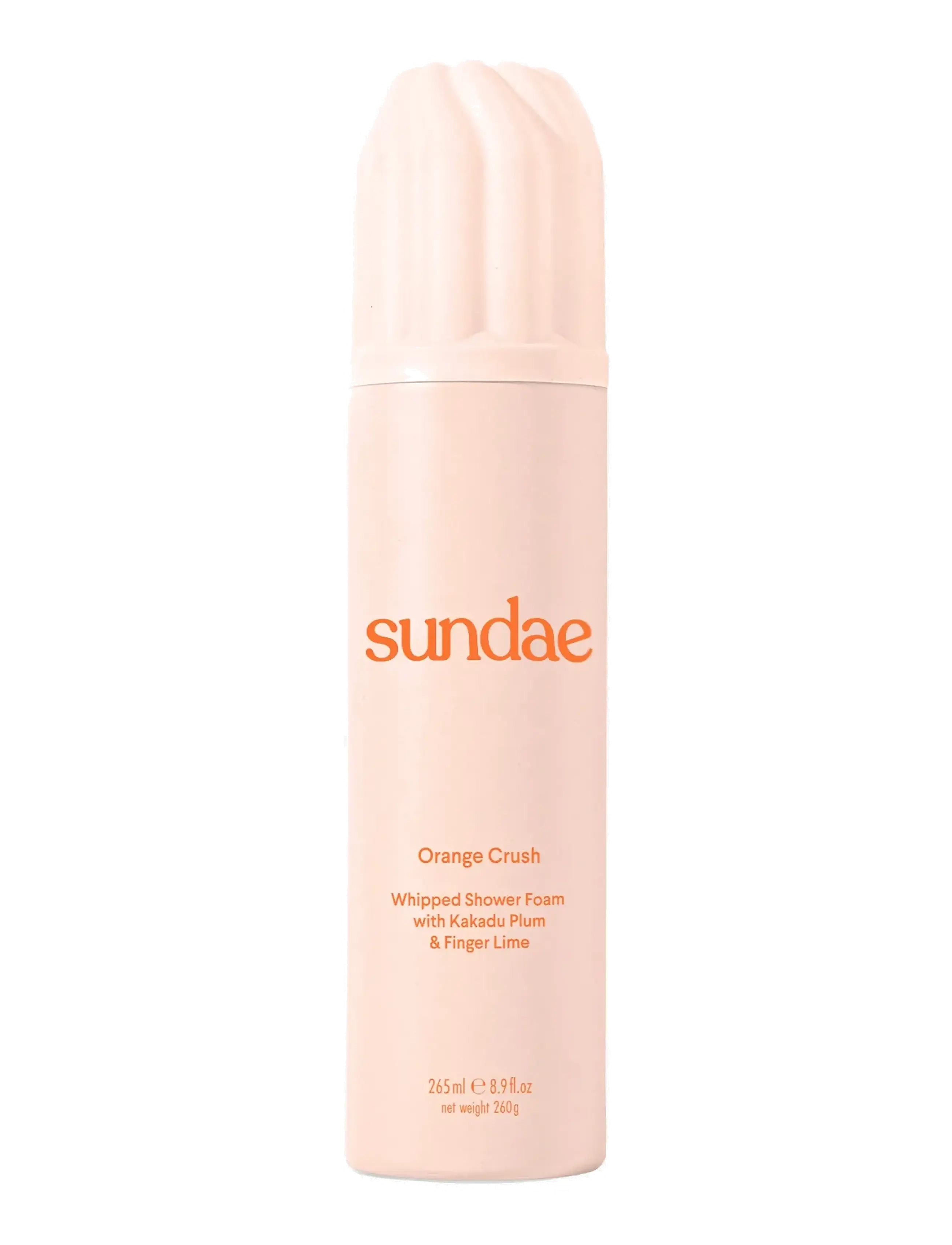 Sundae Body Orange Crush Whipped Shower Foam, Badekar og bruser, Orange, Str: 265 ML