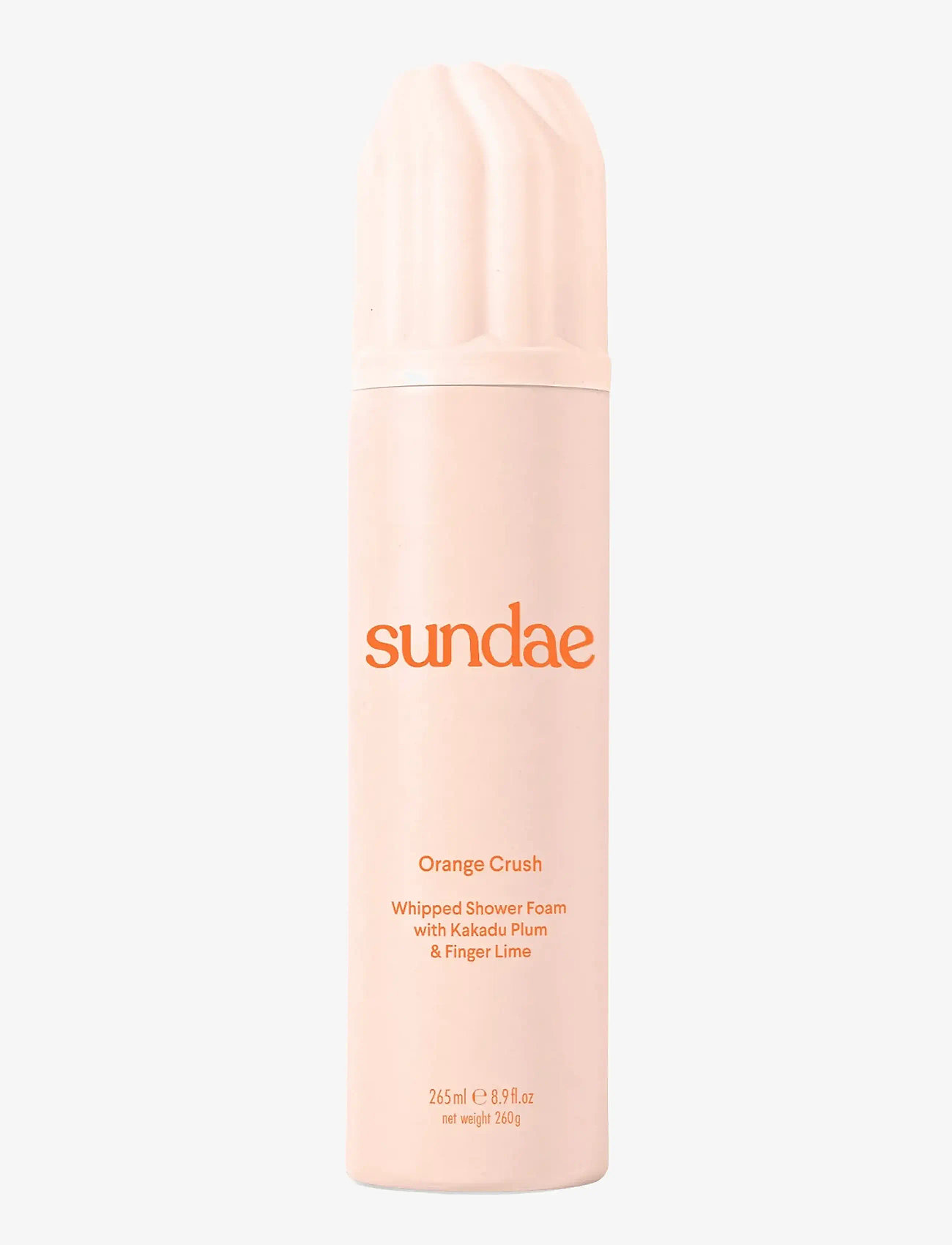 Sundae Body - Orange Crush Whipped Shower Foam - duschgel & duscholjor  - orange - 1