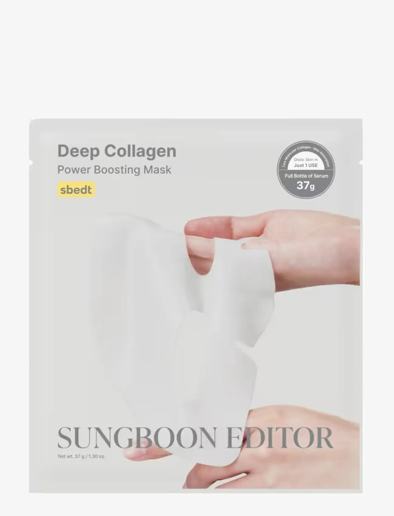 Sungboon Editor - Deep Collagen Power Boosting Mask - sheet masks - clear - 1