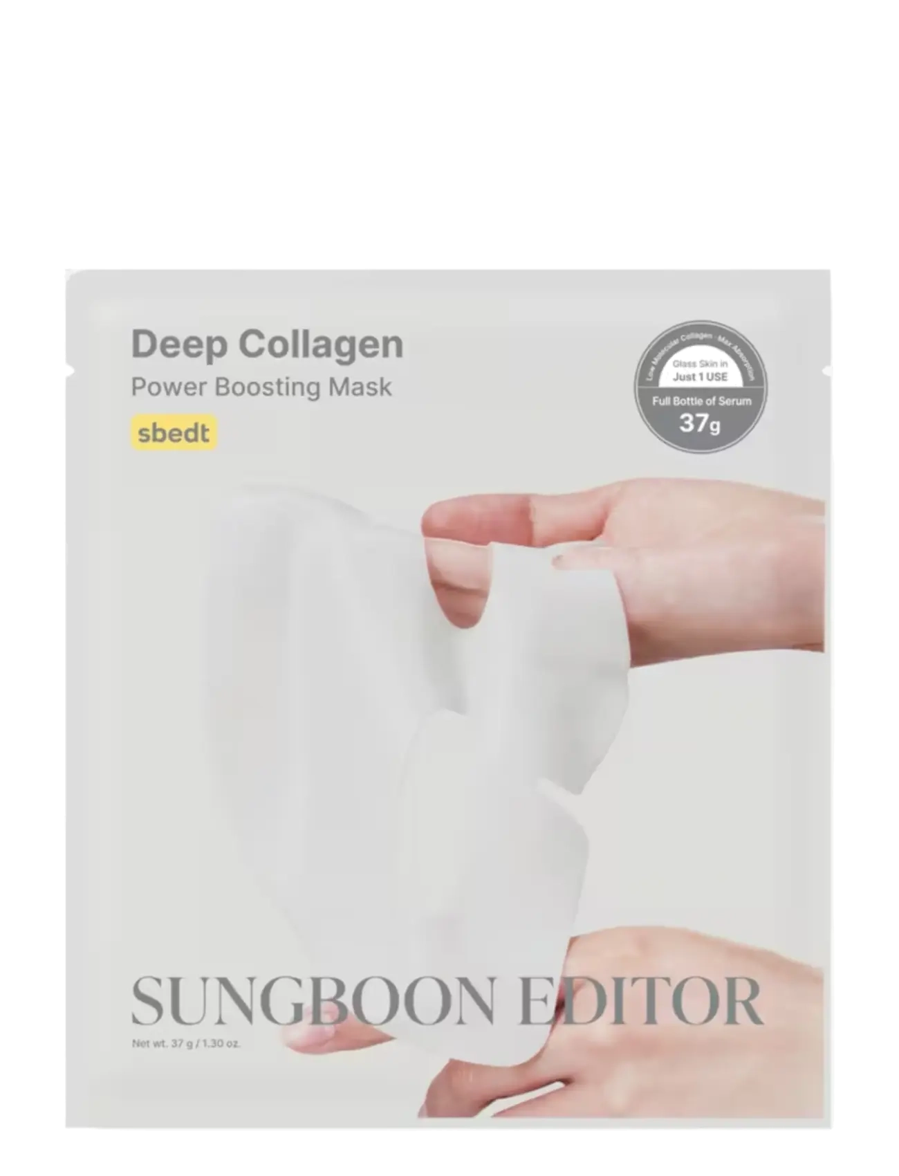 Sungboon Editor Deep Collagen Power Boosting Mask - Skønhed - CLEAR / undefined