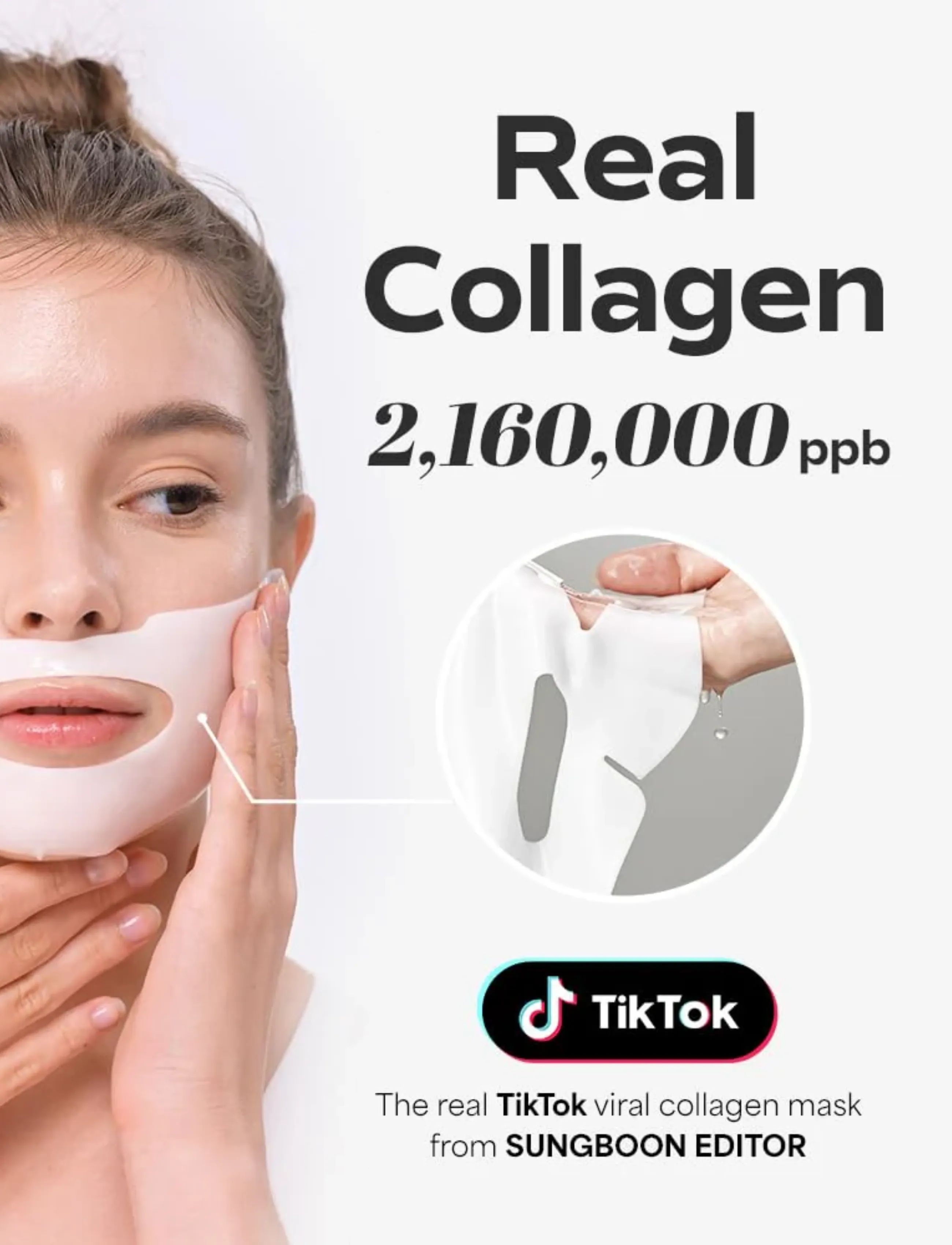 Sungboon Editor - Deep Collagen Power Boosting Mask - ansiktsmasker - clear - 3