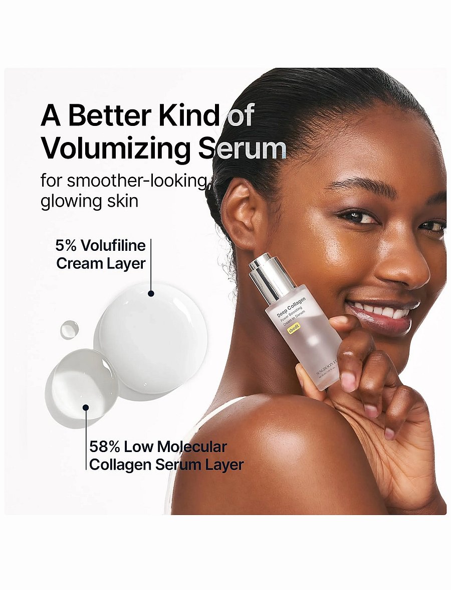 Sungboon Editor - Deep Collagen Power Boosting Cream In Serum - serum - clear - 0