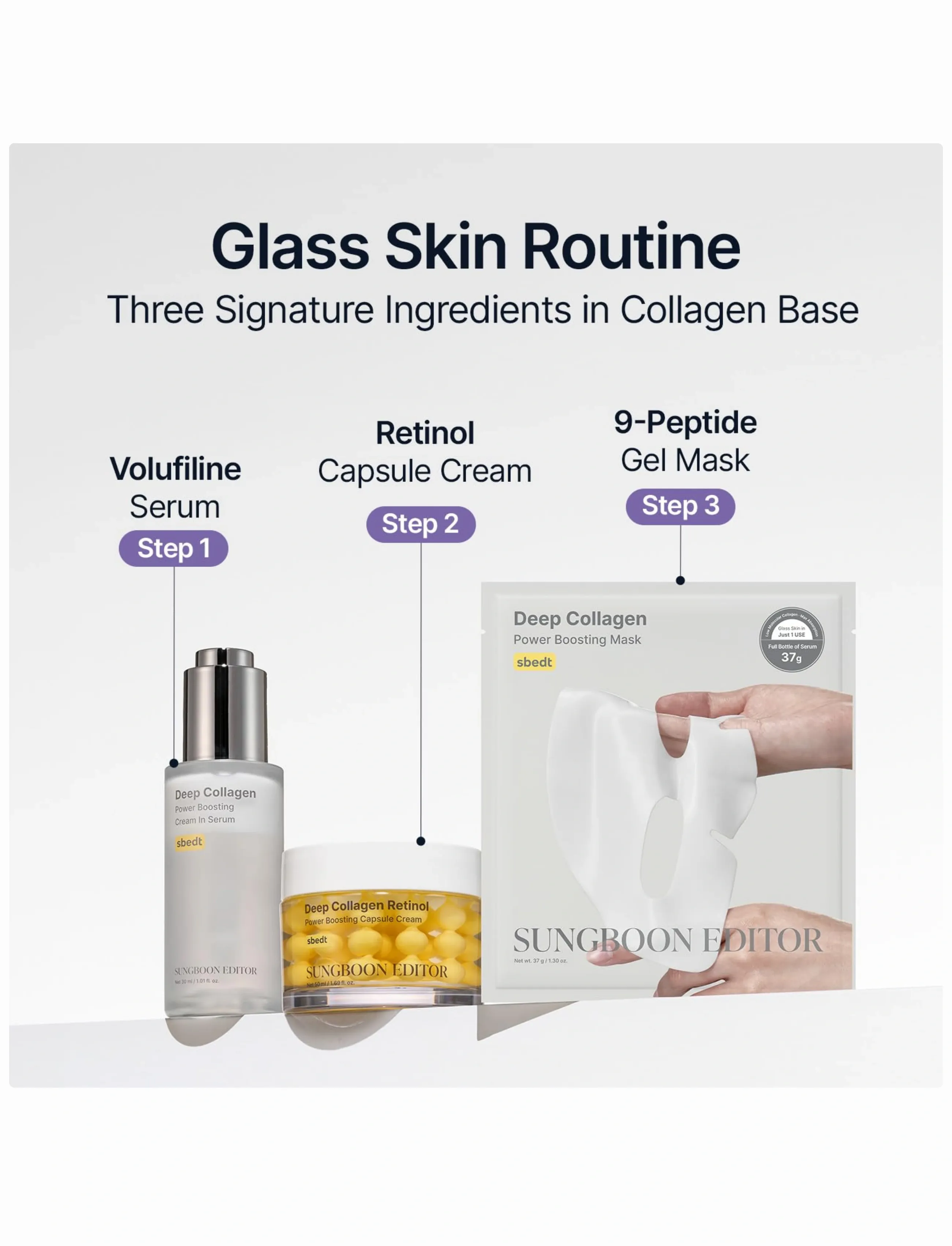 Sungboon Editor Deep Collagen Power Boosting Cream In Serum - Streetstyle - CLEAR / undefined