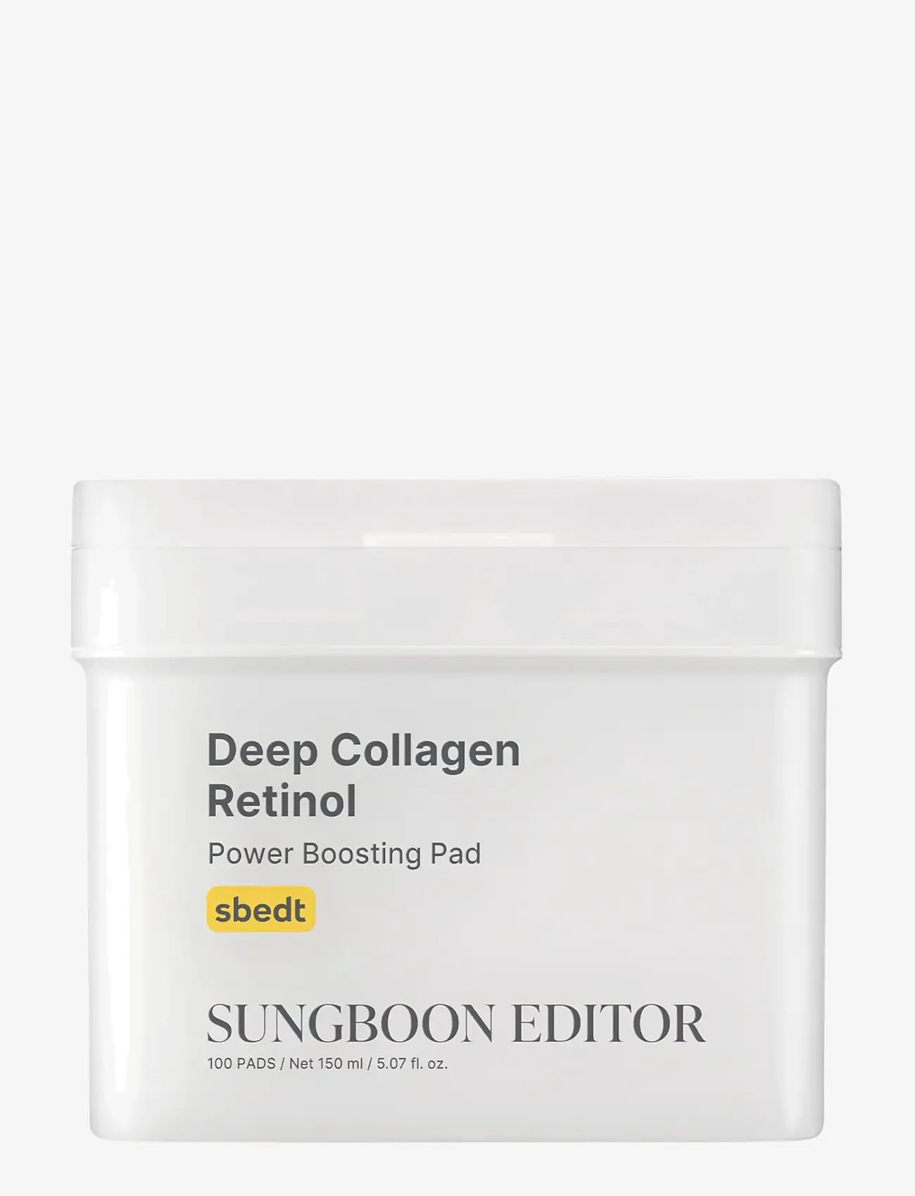 Sungboon Editor - Deep Collagen Retinol Power Boosting Pad - toner pads - clear - 1