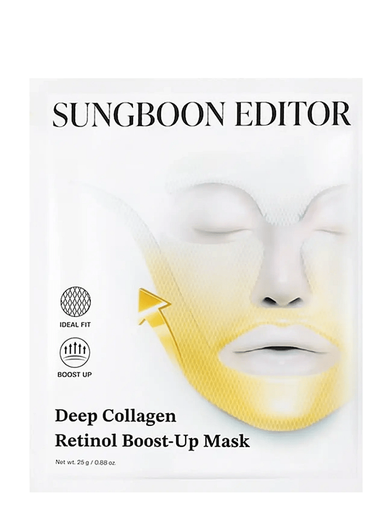 Sungboon Editor - Deep Collagen Retinol Boost Up Mask - lehtmaskid - clear - 1