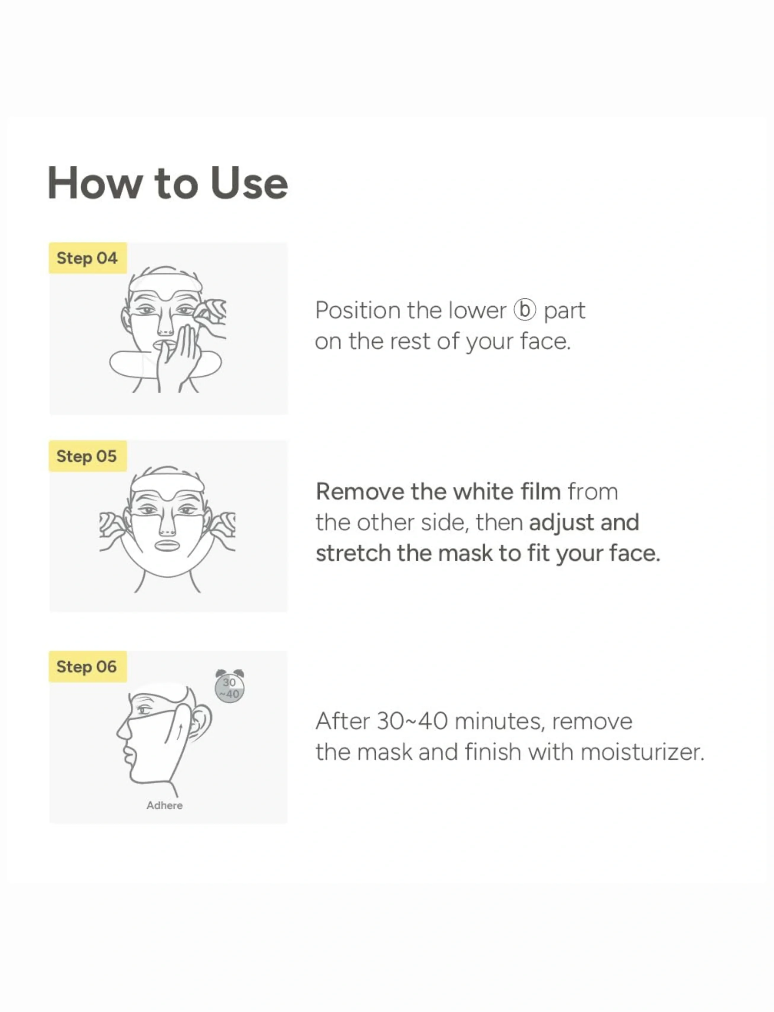 Sungboon Editor - Deep Collagen Retinol Boost Up Mask - ansigtsmasker - clear - 3