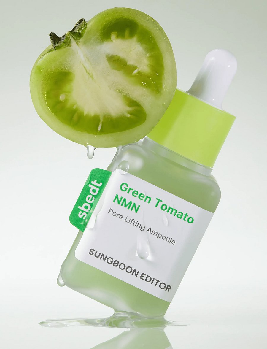 Sungboon Editor - Green Tomato NMN Pore Minimizing Ampoule - serum - clear - 0
