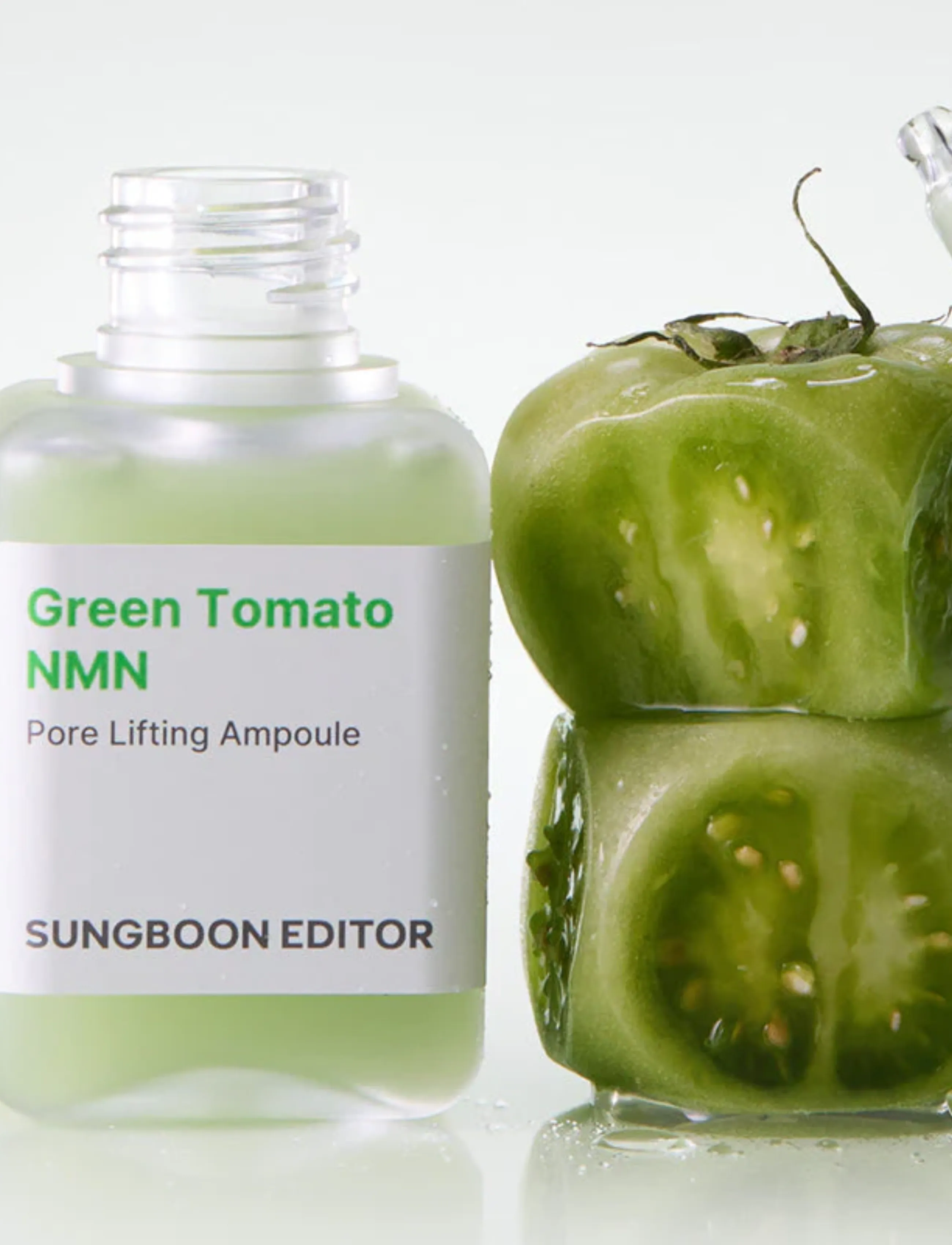 Sungboon Editor - Green Tomato NMN Pore Minimizing Ampoule - serum - clear - 2