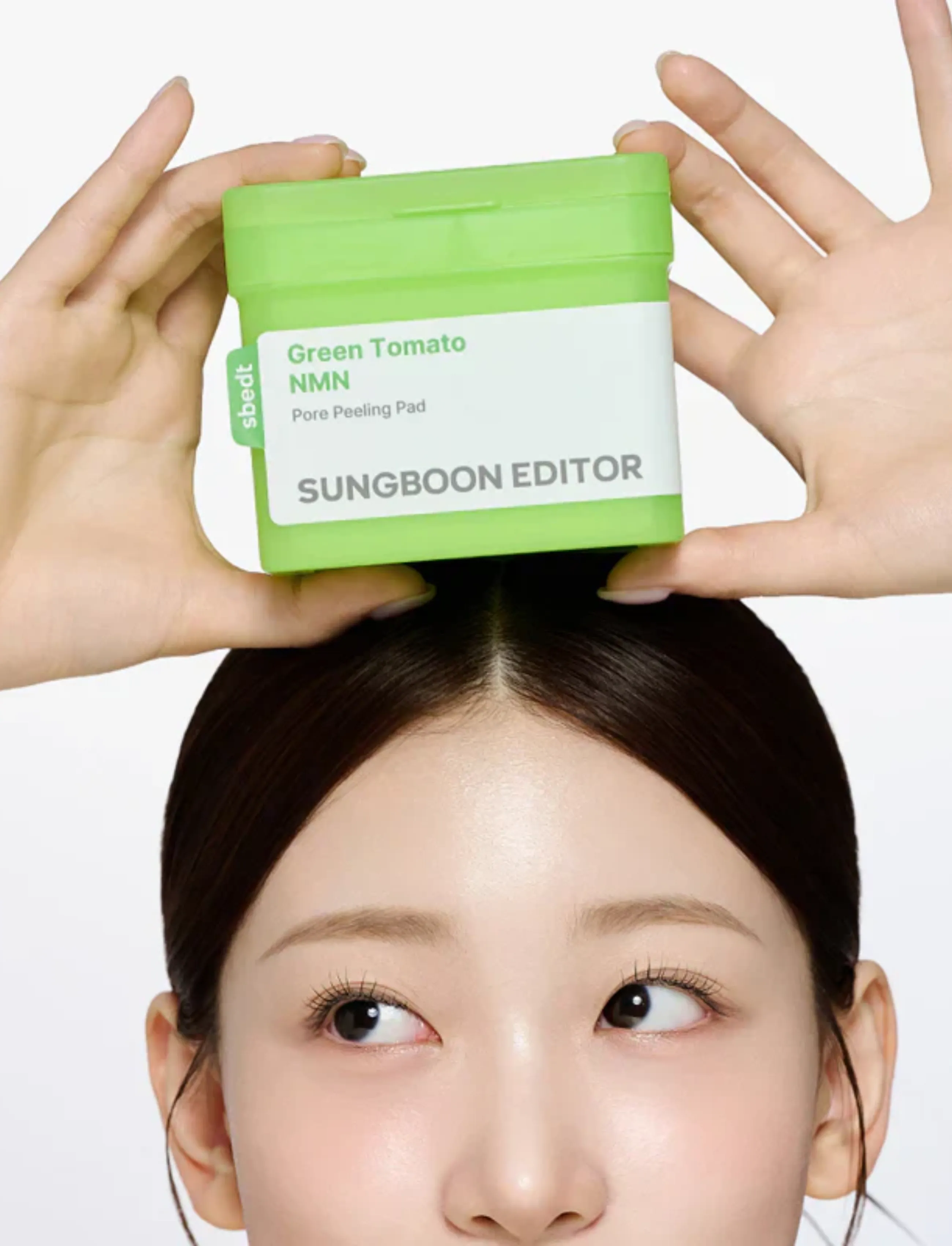 Sungboon Editor - Green Tomato NMN Pore Peeling Pad - peeling - clear - 4