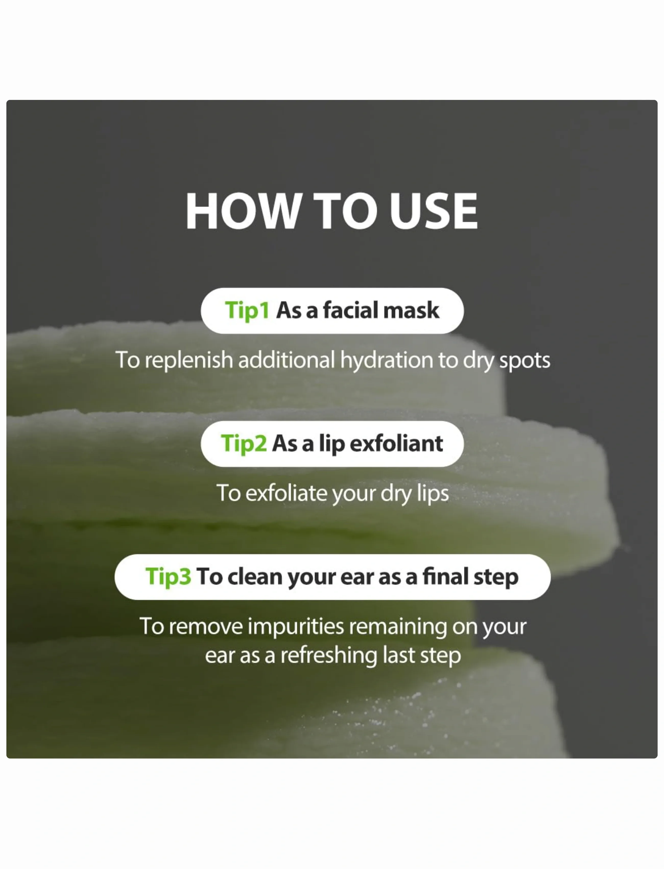 Sungboon Editor - Green Tomato NMN Pore Peeling Pad - peeling - clear - 5