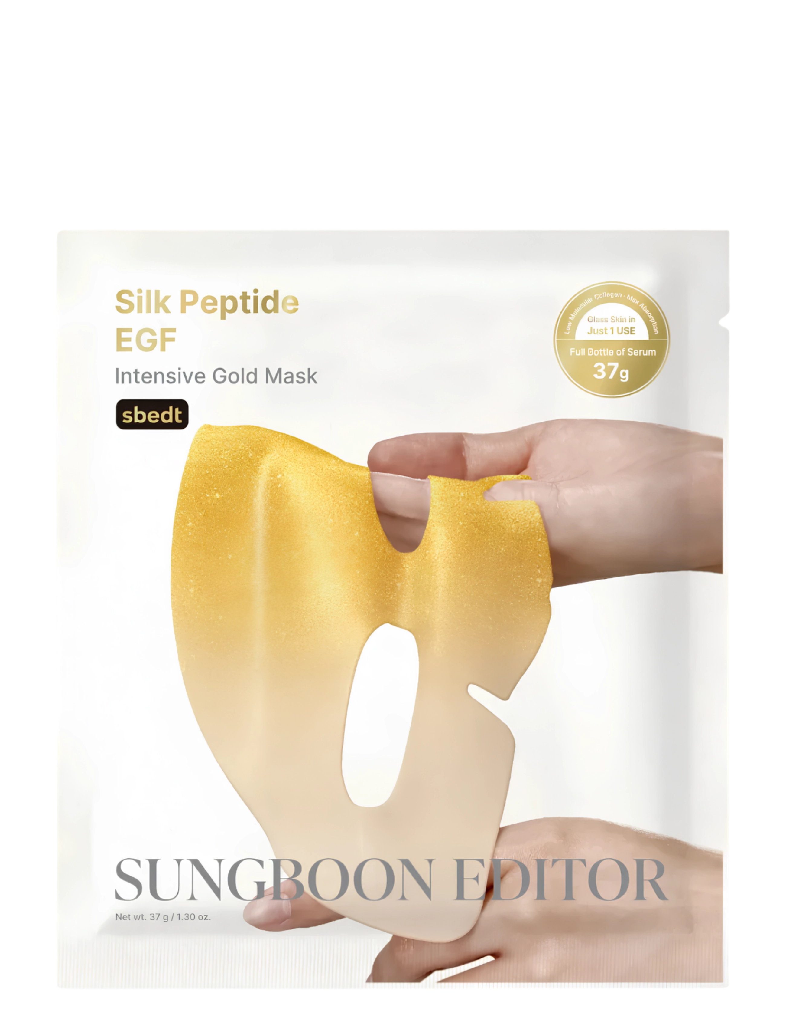 Sungboon Editor Silk Peptide EGF Intensive Gold Mask - Ansiktsmasker - CLEAR / undefined
