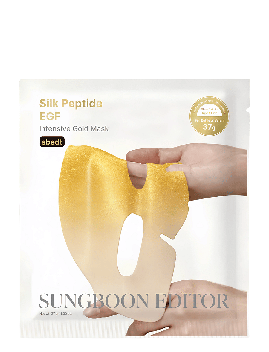 Sungboon Editor - Silk Peptide EGF Intensive Gold Mask - sheet masks - clear - 1