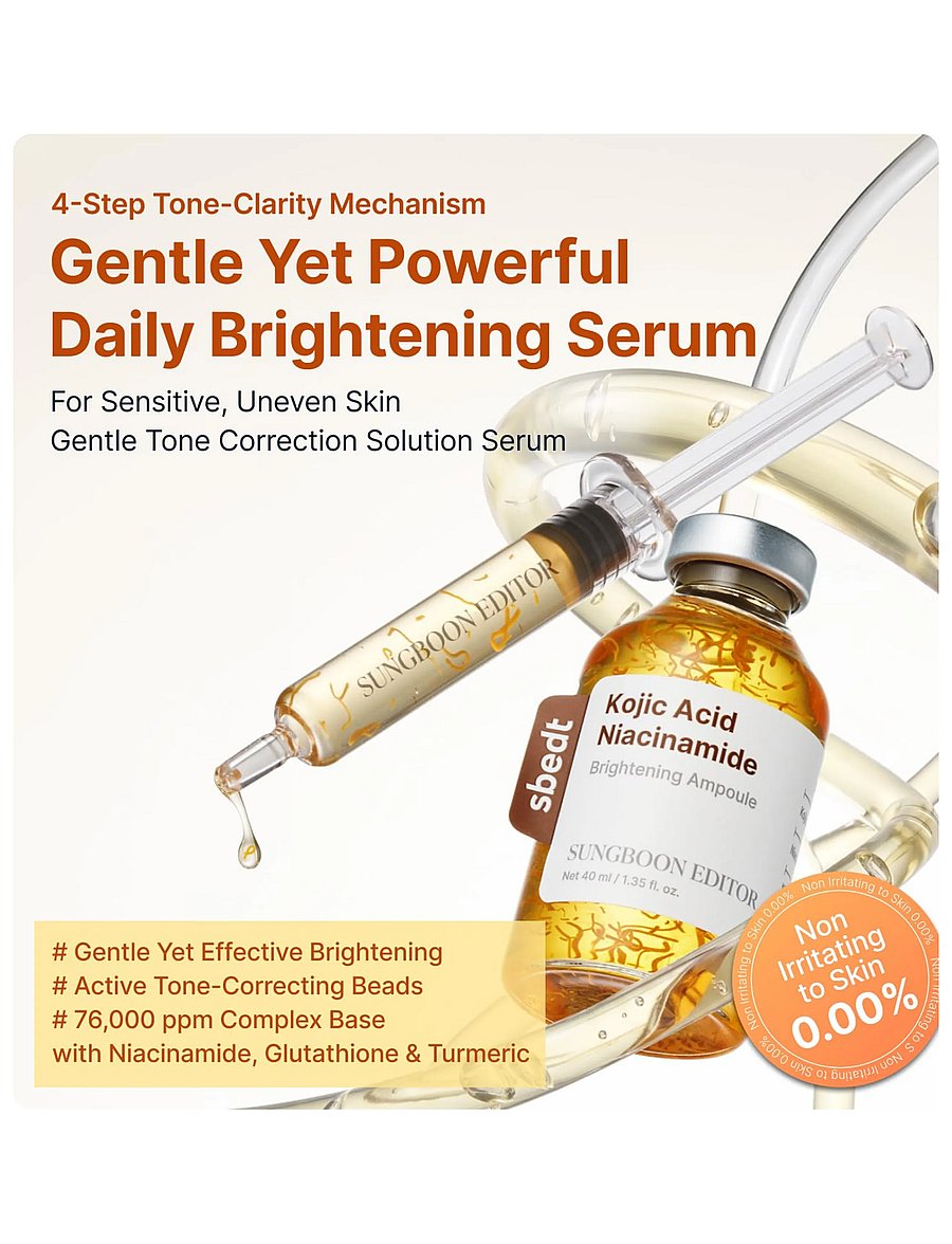 Sungboon Editor - Kojic Acid Niacinamide Brightening Ampoule - clear - 0