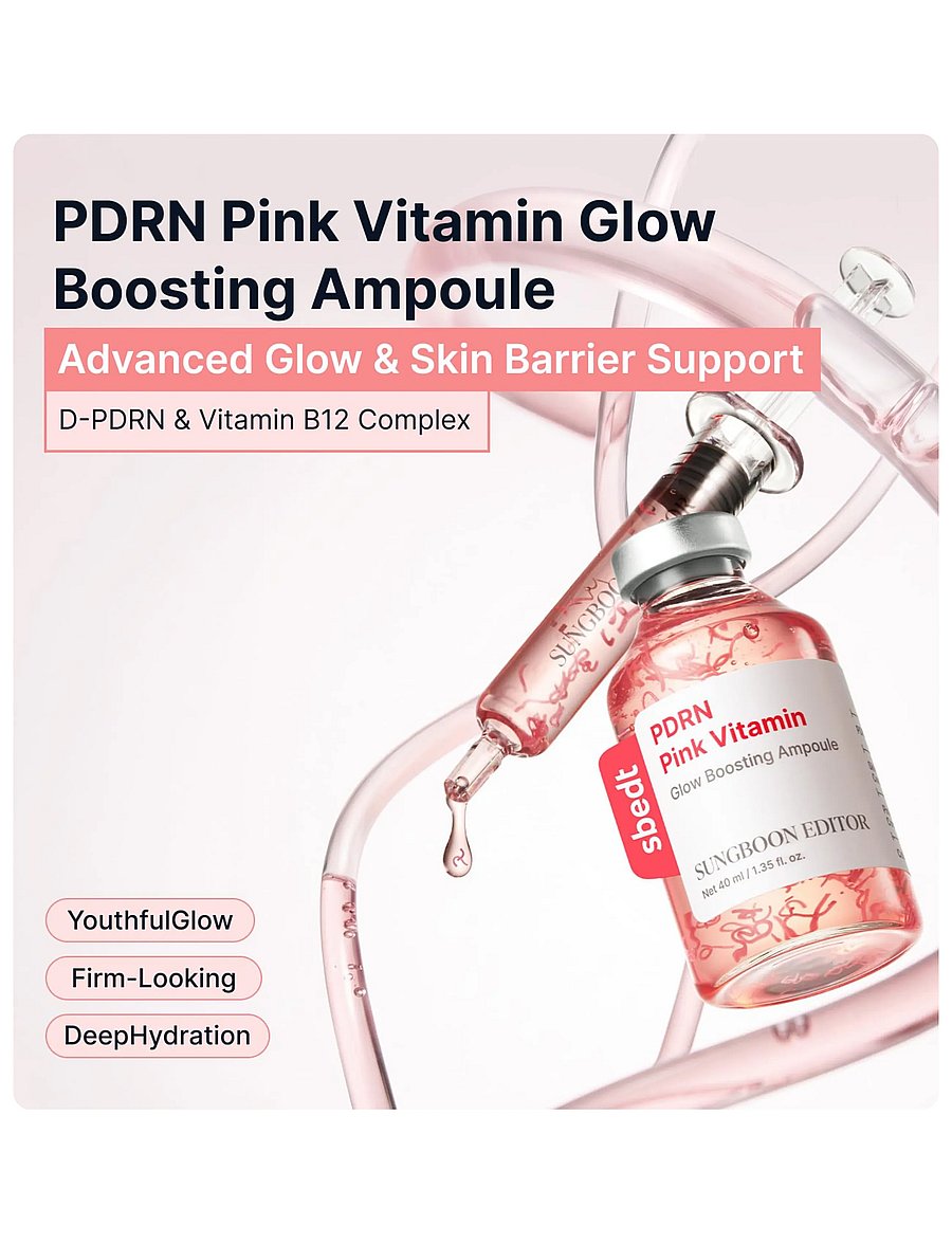 Sungboon Editor - PDRN Pink Vitamin Glow Boosting Ampoule - clear - 0