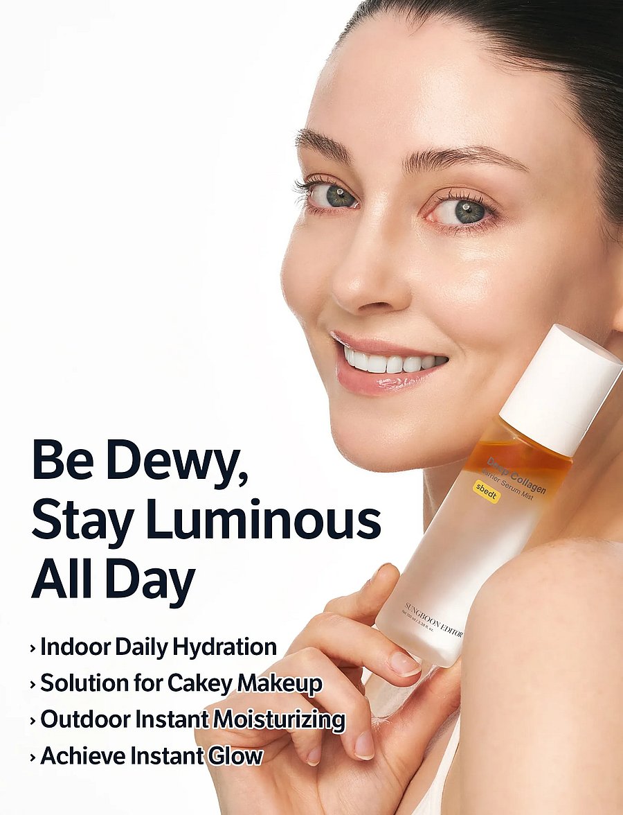 Sungboon Editor - Deep Collagen Barrier Serum Mist - clear - 3
