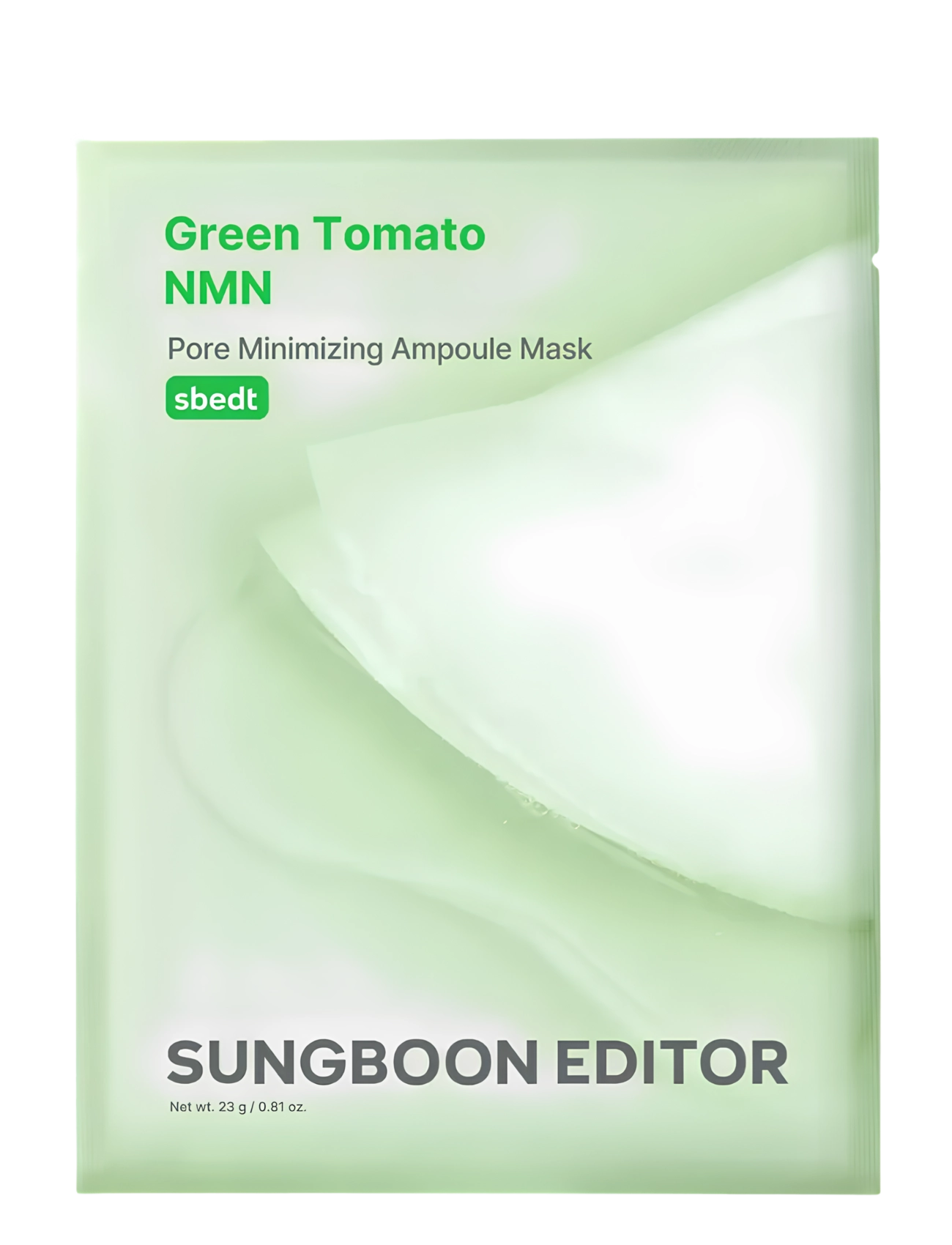 Sungboon Editor Green Tomato NMN Pore Minimizing Ampoule Mask - PHA - CLEAR / undefined