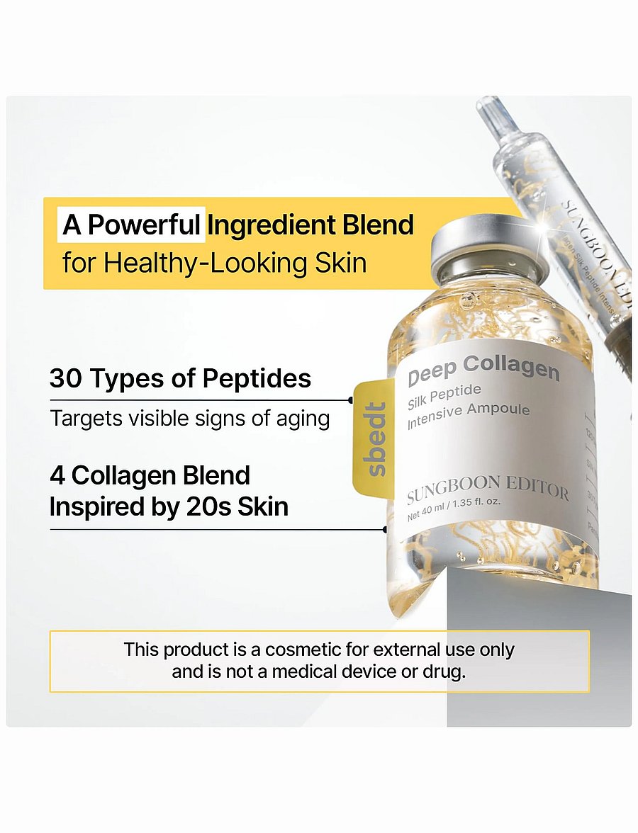 Sungboon Editor - Deep Collagen Silk Peptide Intensive Ampoule - clear - 5