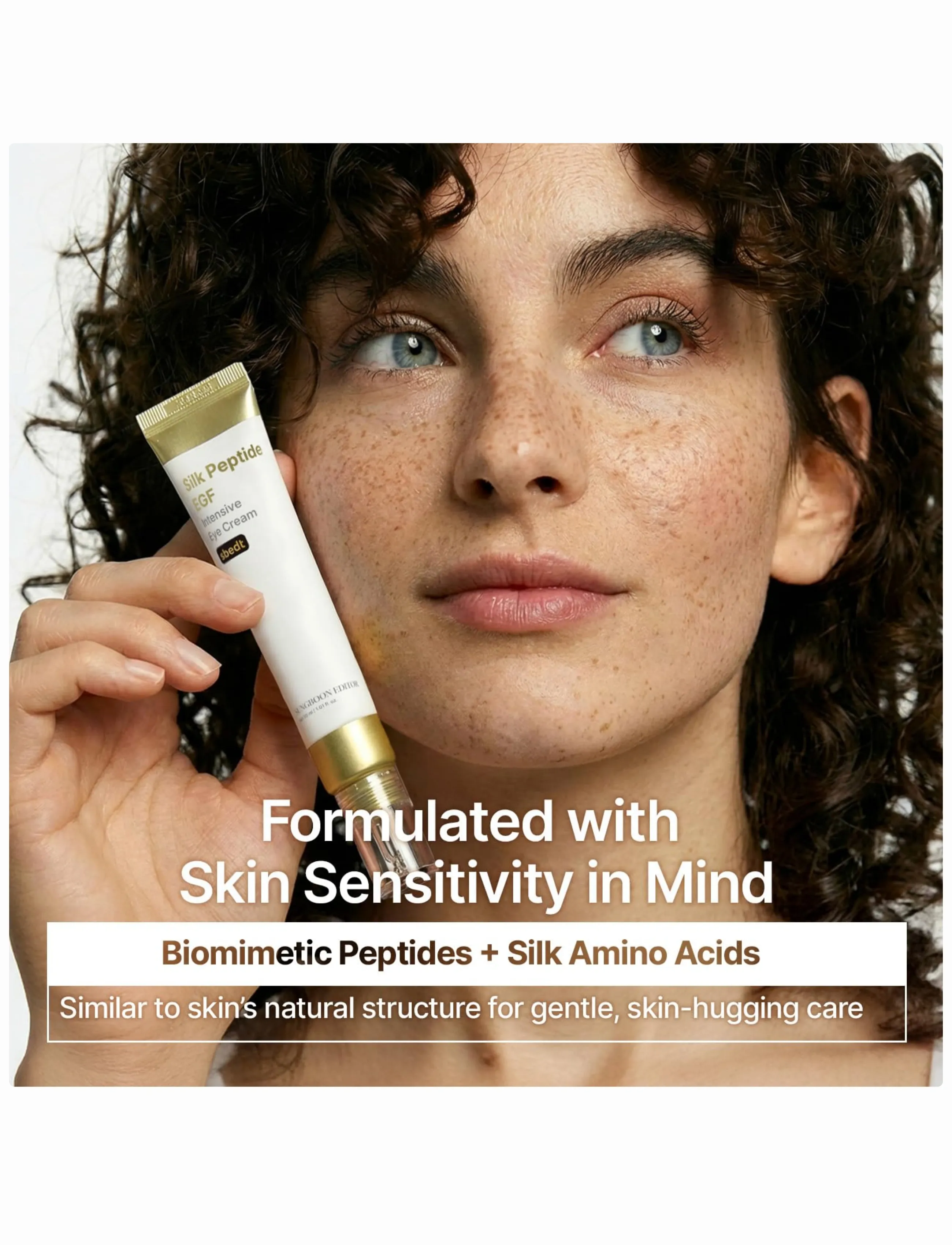 Sungboon Editor - SIlk Peptide EGF Intensive eye cream - Ögonkräm - clear - 5