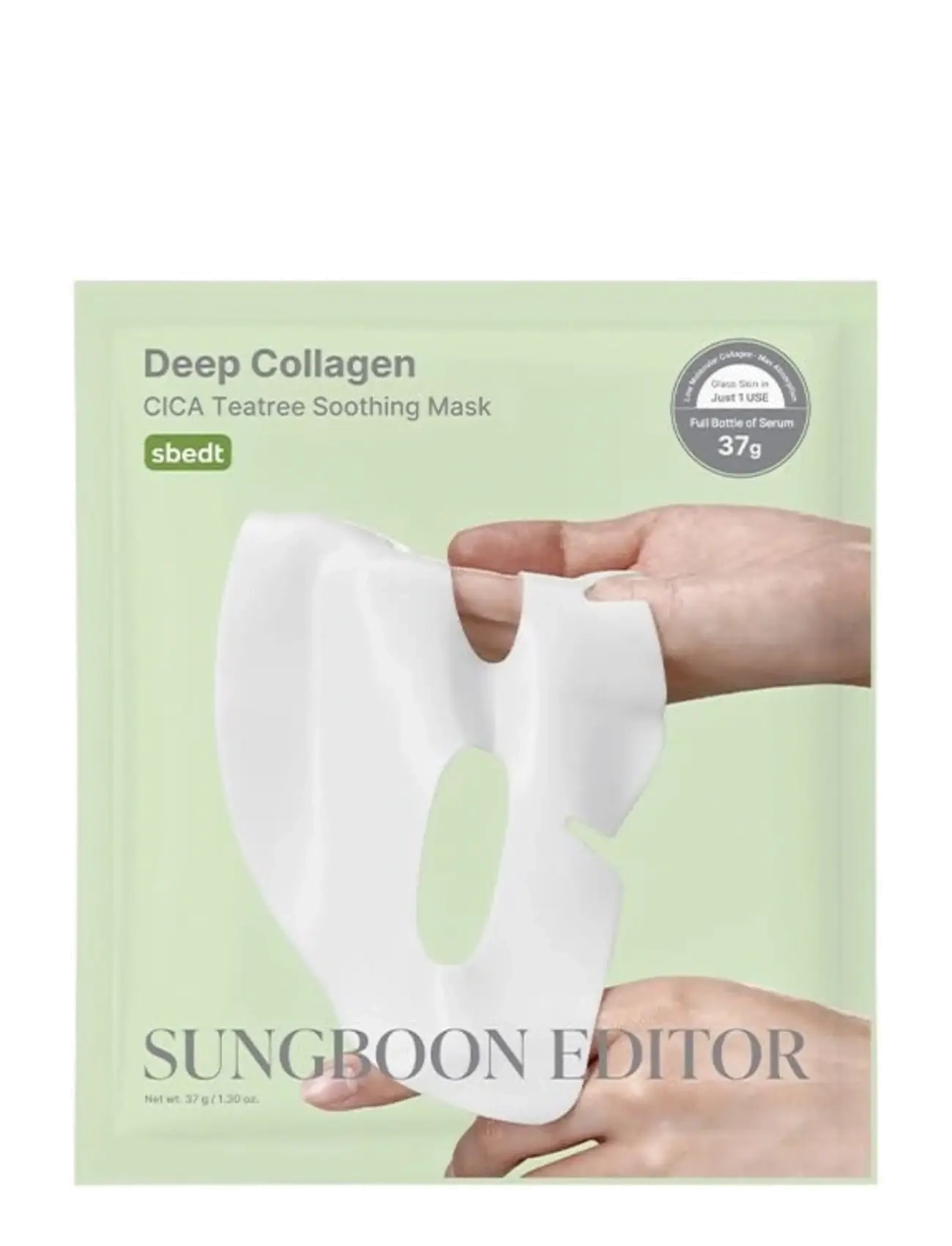 Sungboon Editor Deep Collagen Cica Teatree Soothing Mask - Nyheder - CLEAR / undefined