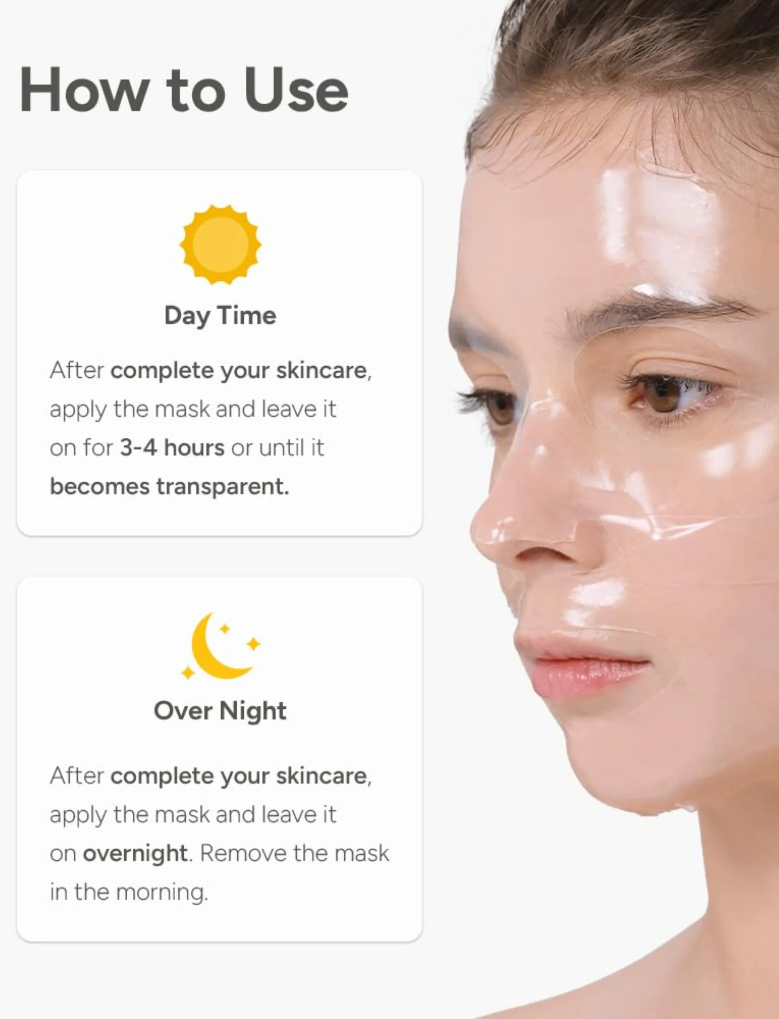Sungboon Editor - Deep Collagen Hyalu-B5 Hydrating Mask - lehtmaskid - clear - 3