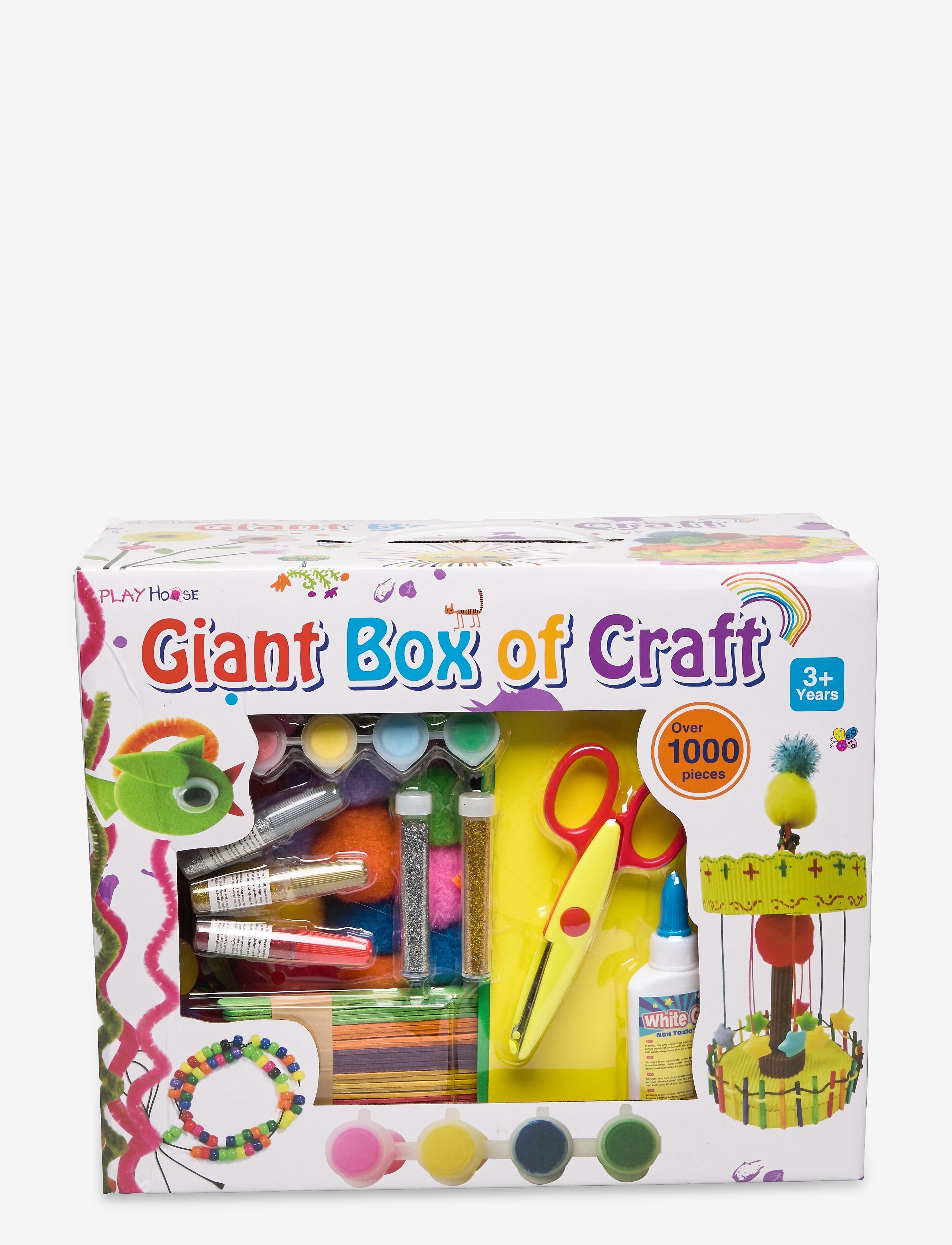 SUNTOY Pyssellåda XXL 32x16,5x26 Cm, +1000 Delar Patterned - One Size - Kinder