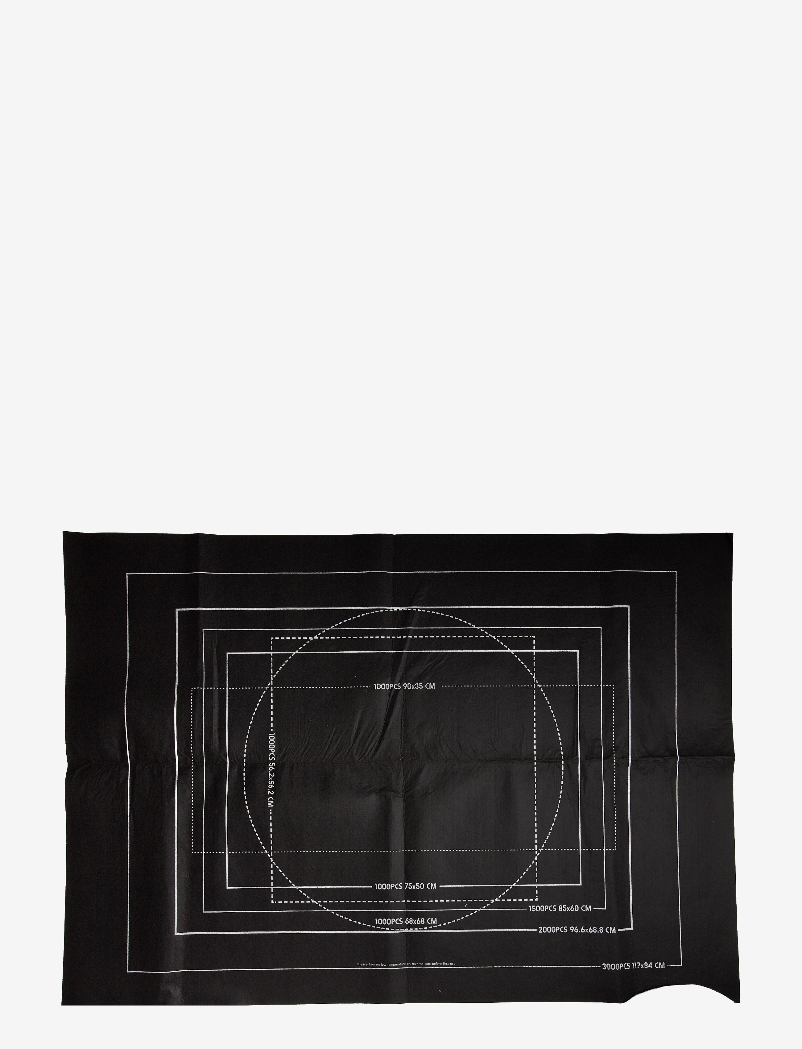 Suntoy PUSSELMATTA UPP TILL 3000 BITAR - 4 for 3 - BLACK / black
