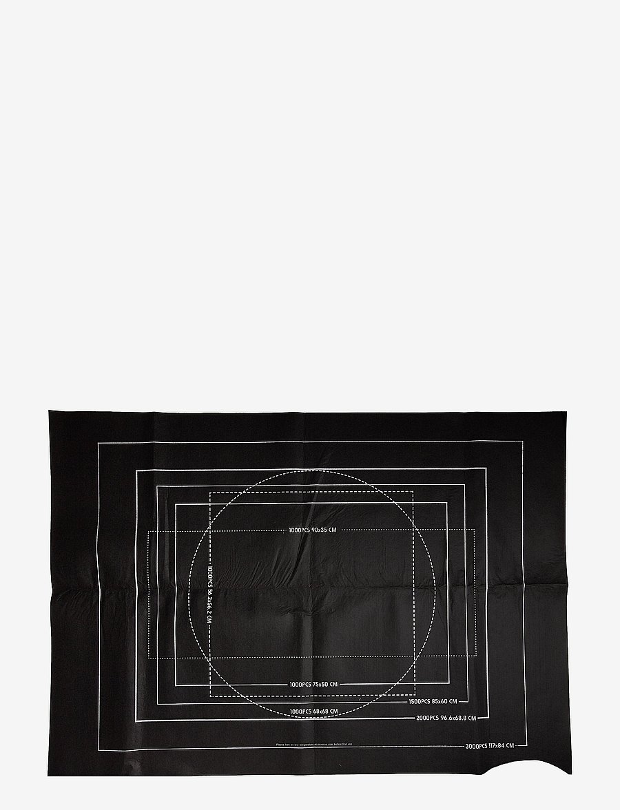 Suntoy - PUSSELMATTA UPP TILL 3000 BITAR - klassiske puslespill - black - 0