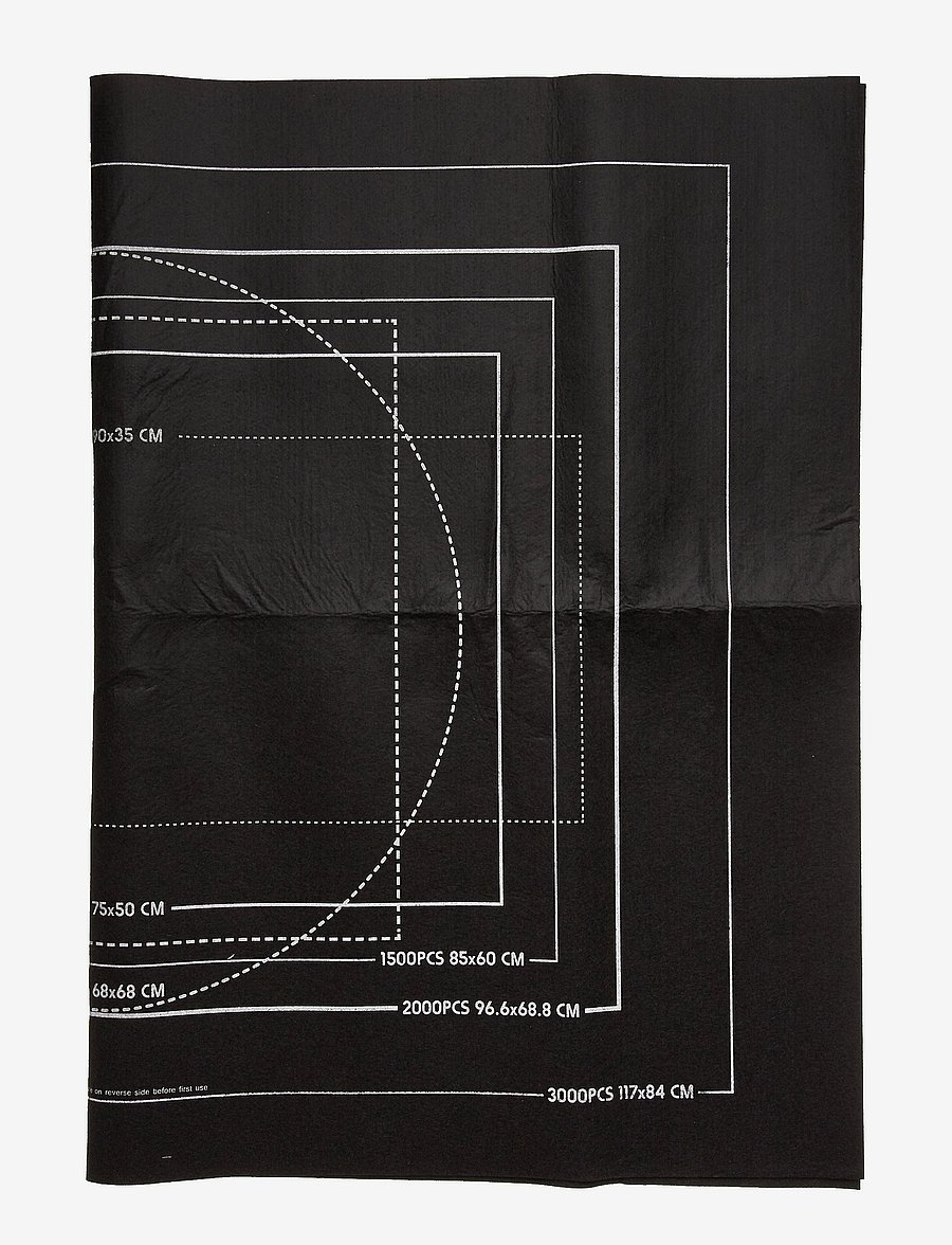 Suntoy - PUSSELMATTA UPP TILL 3000 BITAR - klassiske puslespill - black - 1