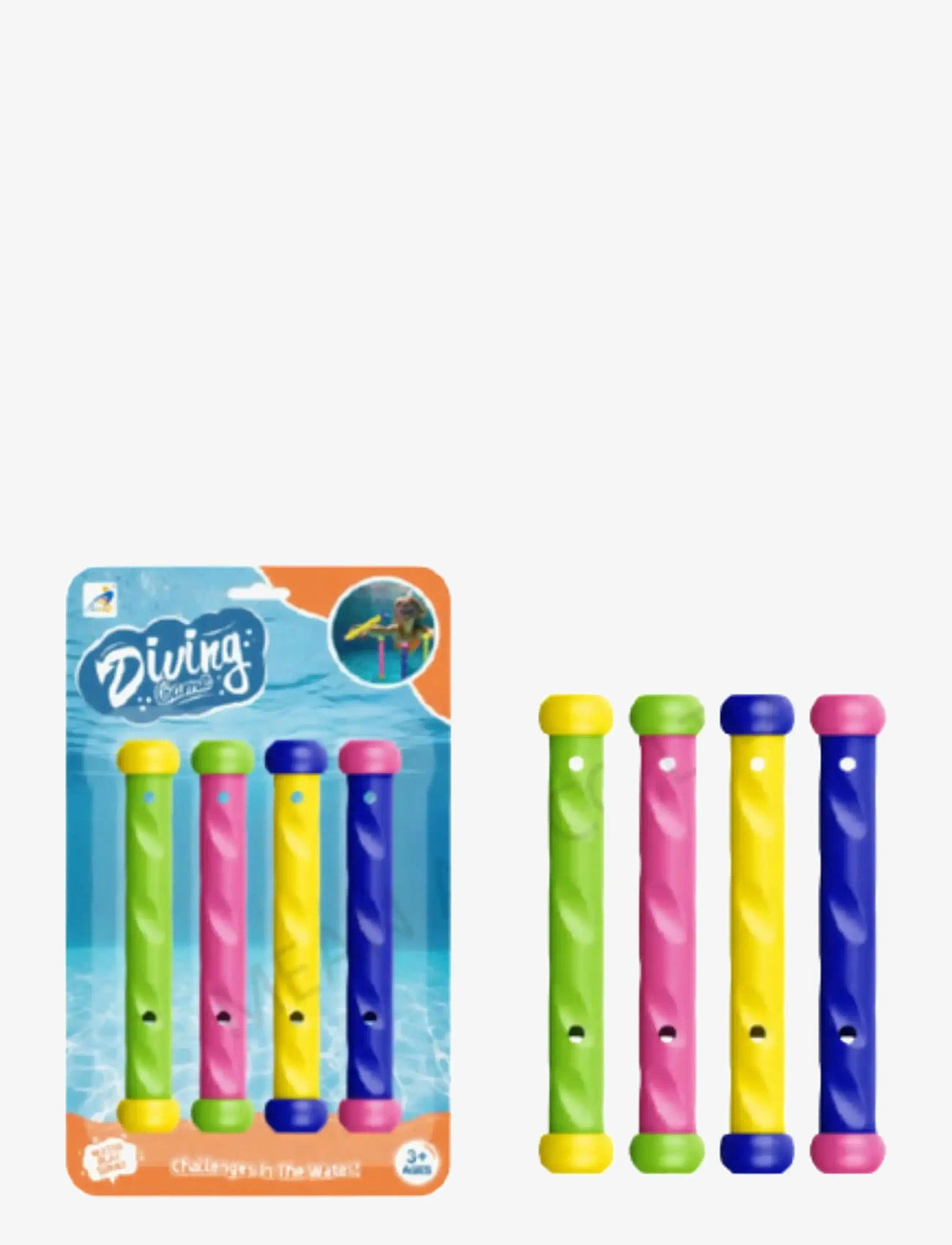 Suntoy - SIM- OCH DYKLEKSAK 4 ST PINNAR - multi coloured - 0