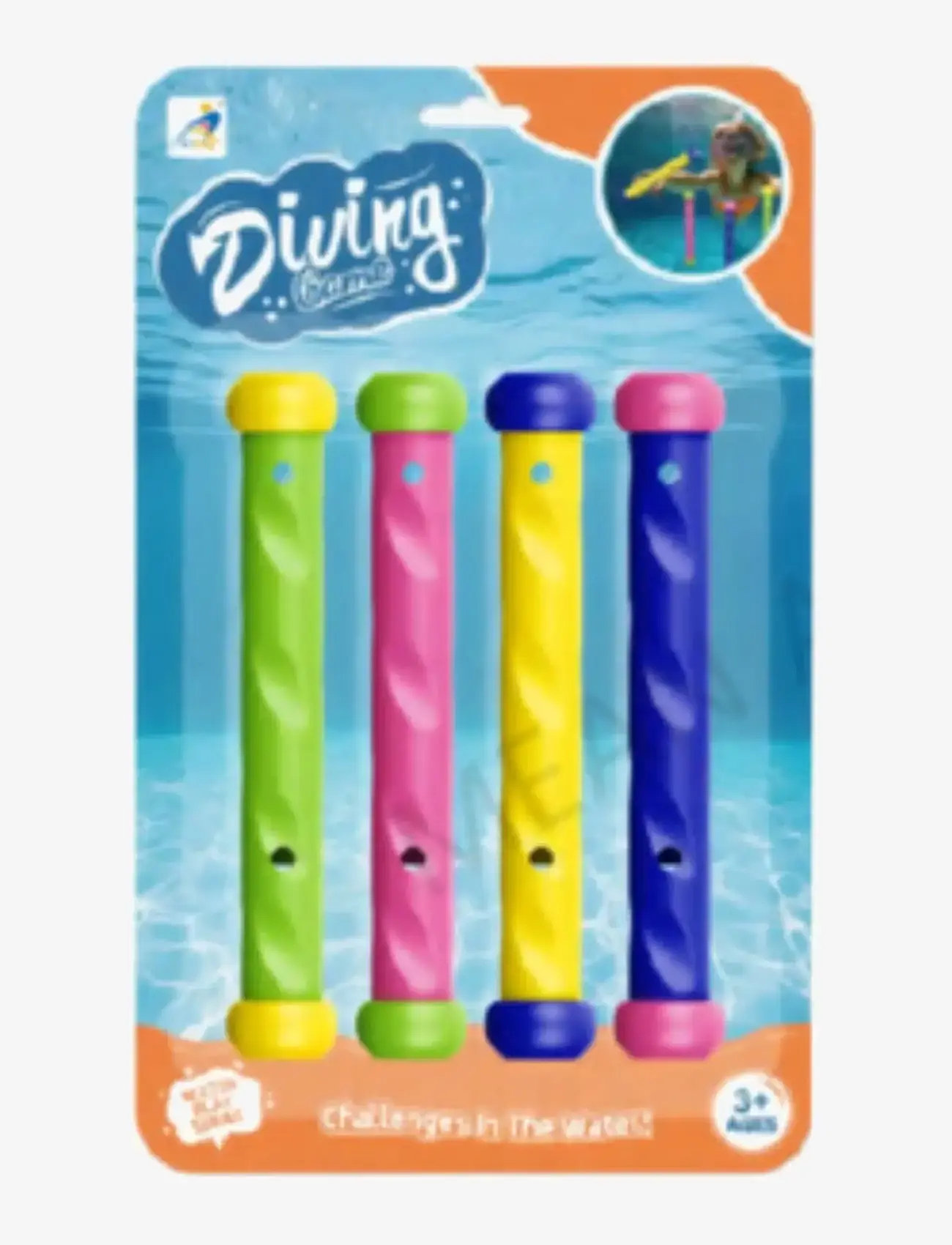 Suntoy - SIM- OCH DYKLEKSAK 4 ST PINNAR - multi coloured - 1
