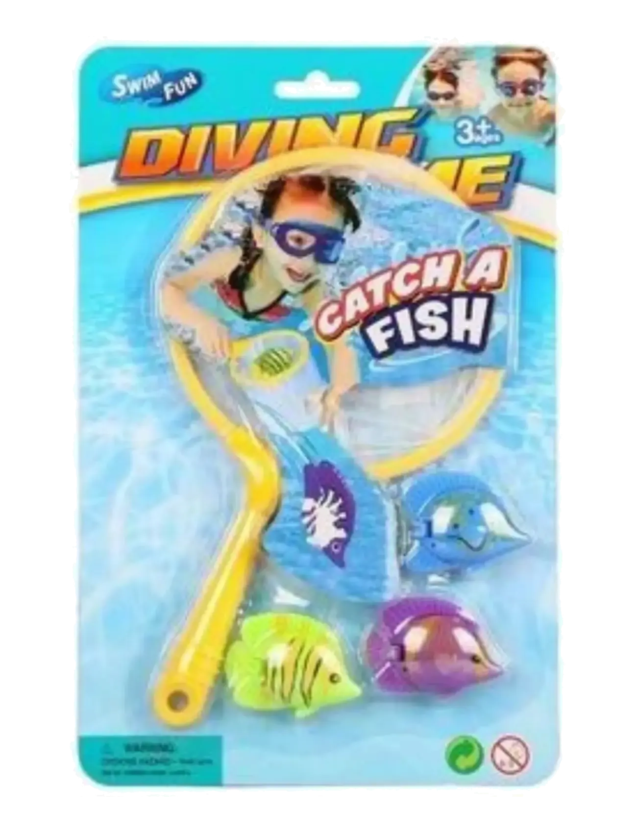 Suntoy - DYKLEK FISK MED HOV BLISTER - multi coloured - 1